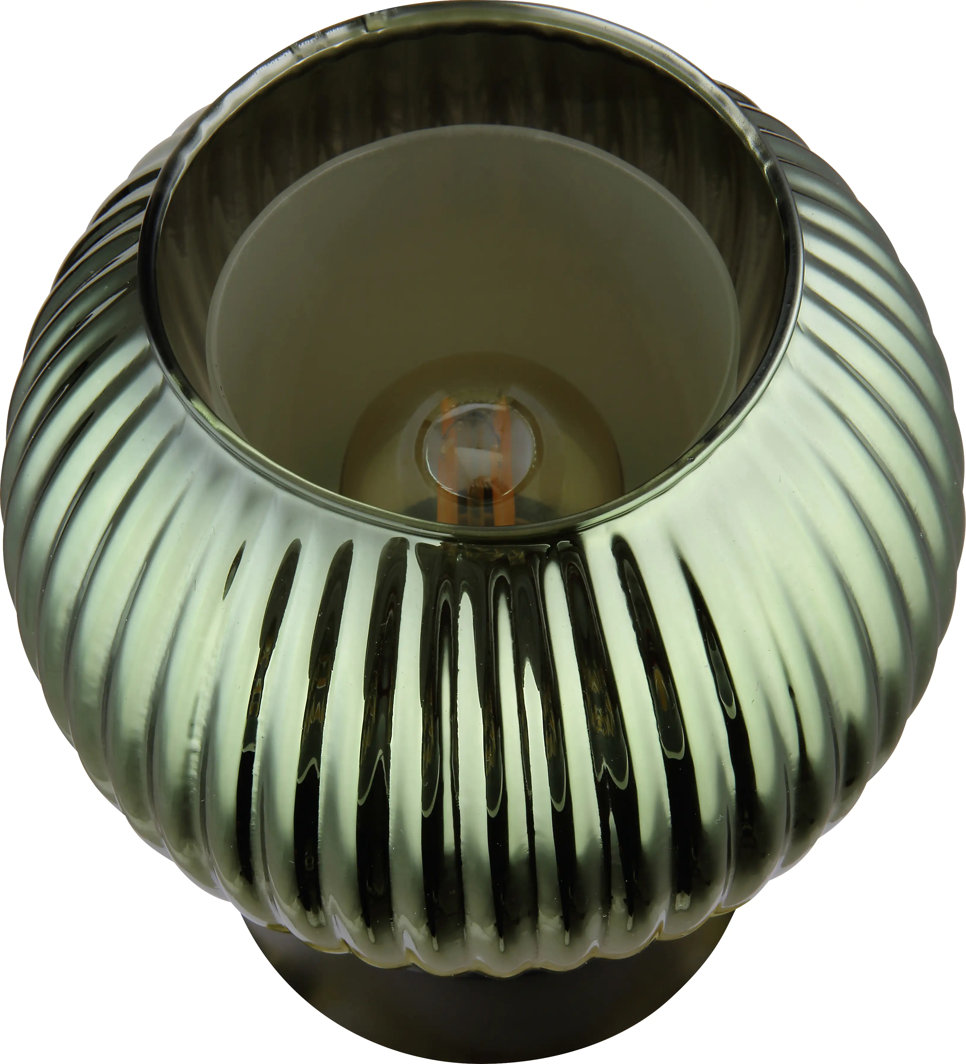 Globo Tischleuchte Zumba schwarz grün 17 x 15 cm E27 Globo Tischleuchte Zumba schwarz grün 17 x 15 cm E27