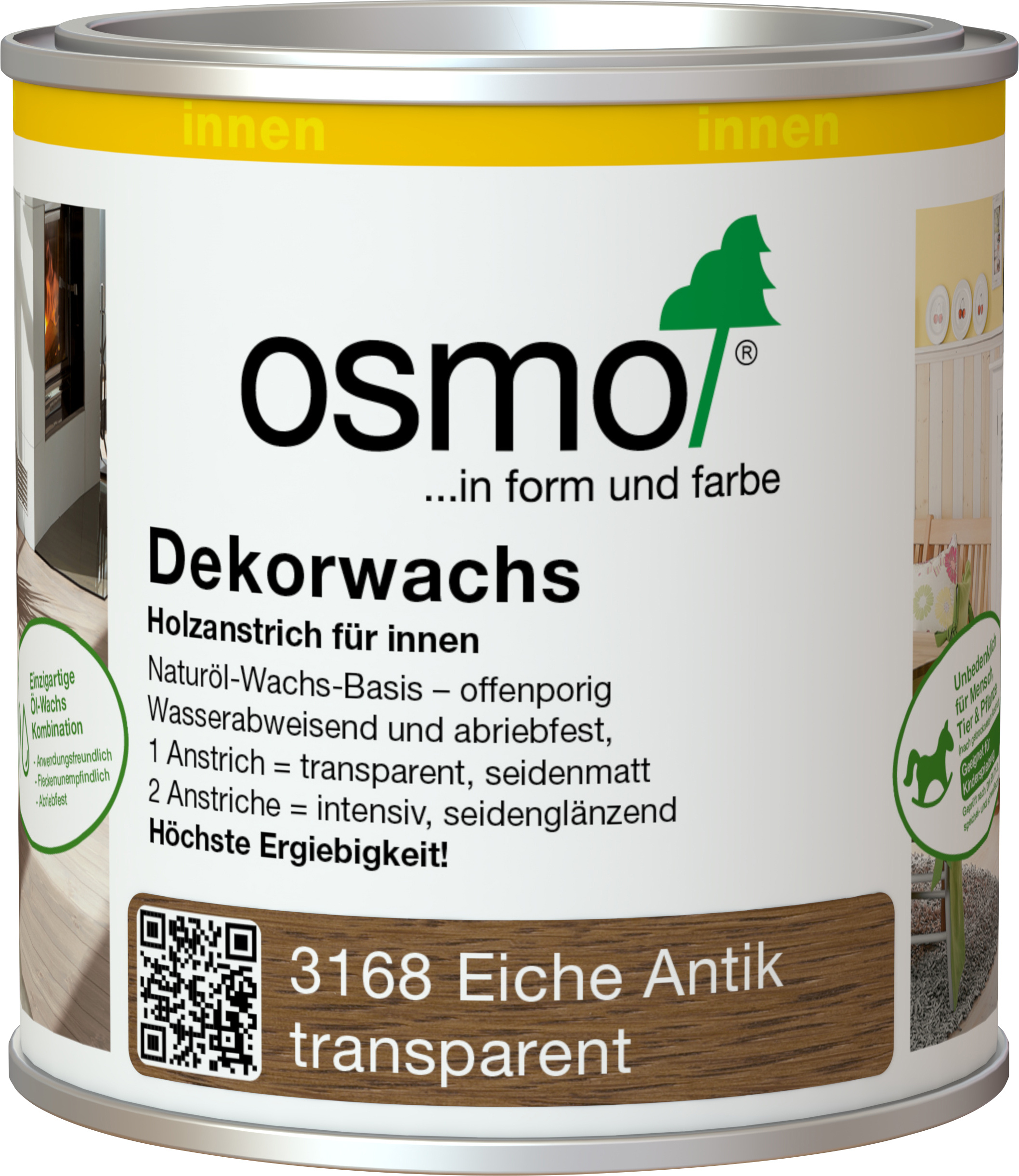 Osmo Dekorwachs 375 ml eiche antik