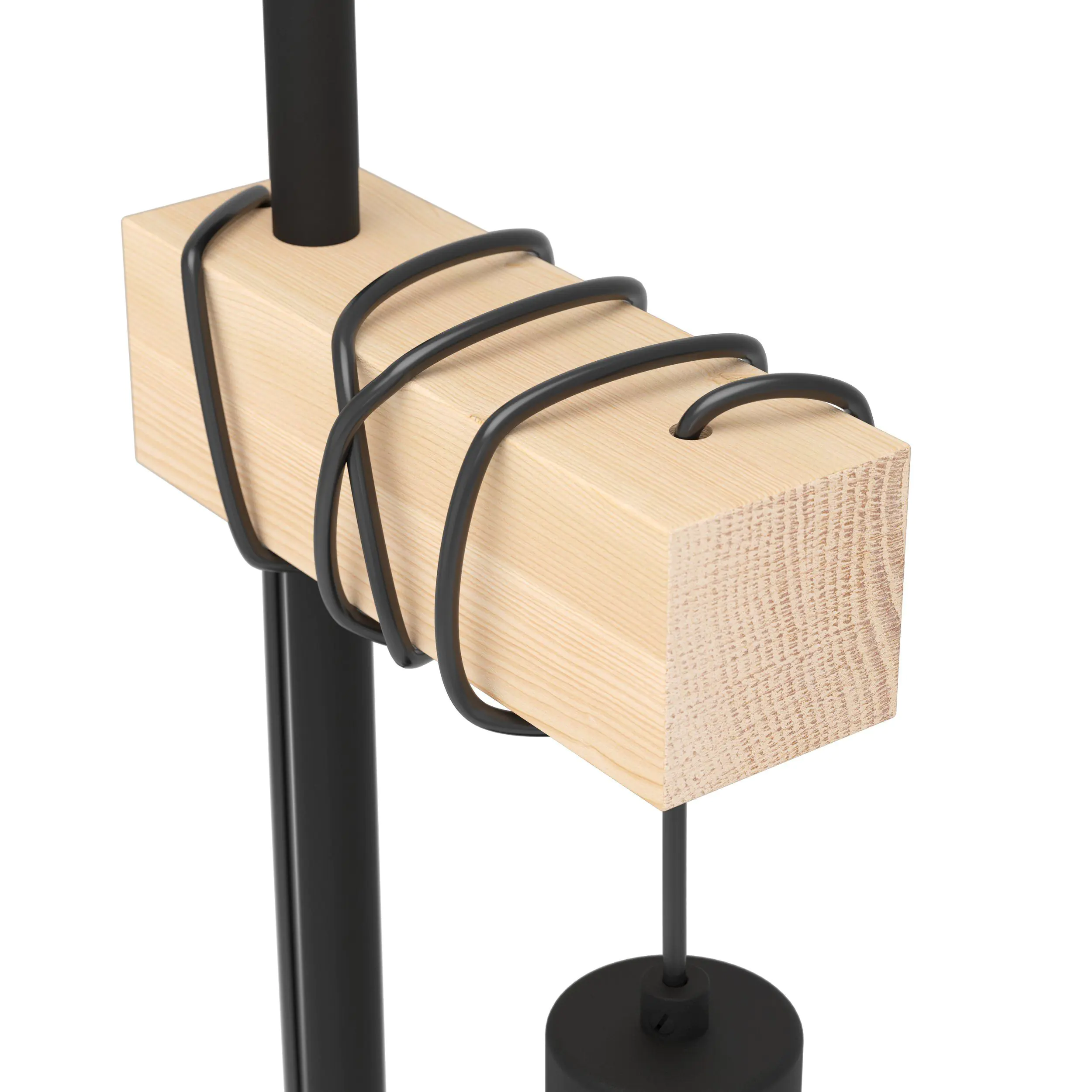 Eglo Tischleuchte Townshend 5 schwarz braun 50 x 15,5 x 22 cm Eglo Tischleuchte Townshend 5 schwarz braun 50 x 15,5 x 22 cm