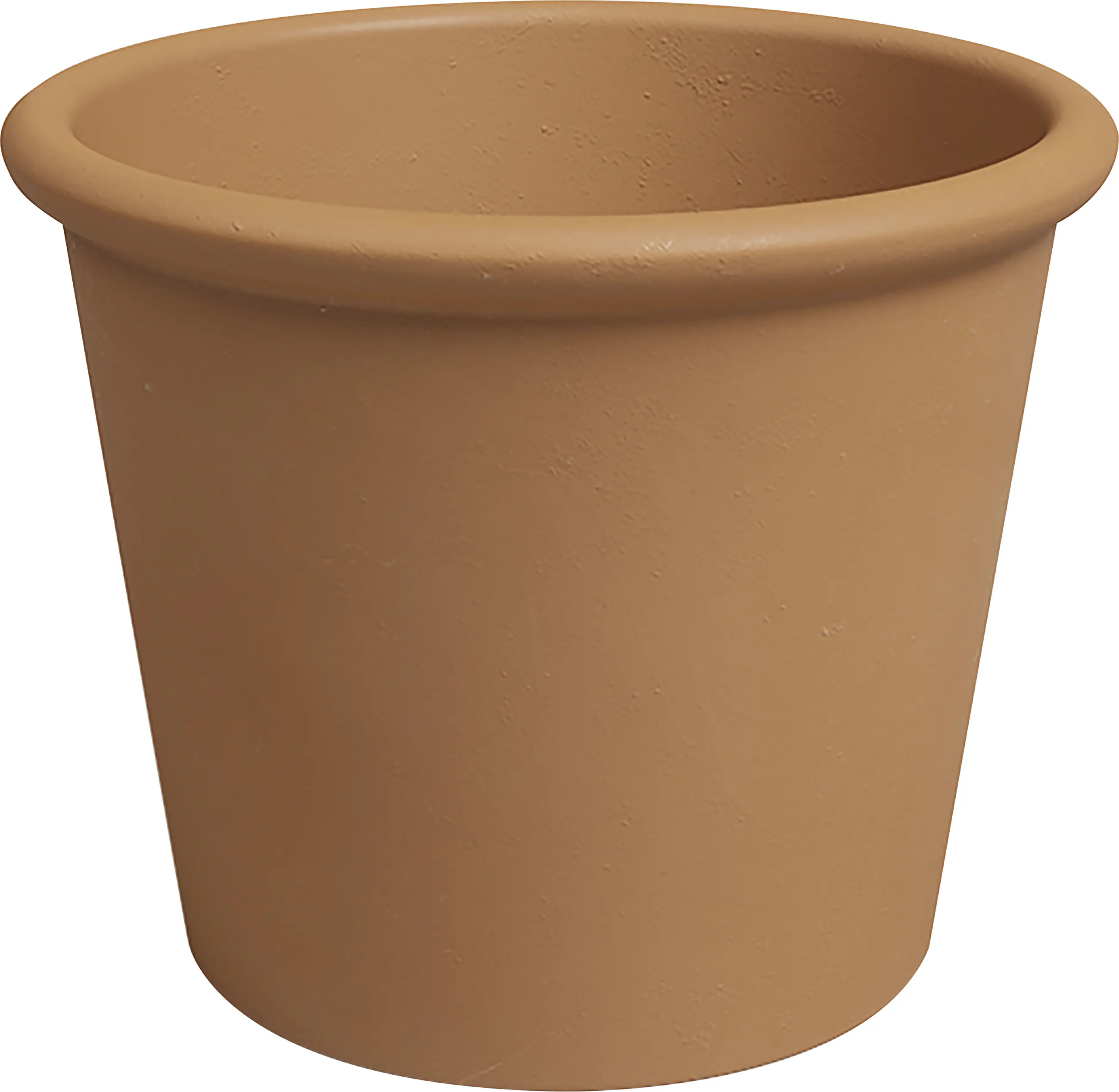 Artevasi Pflanztopf Saramago Cilindro Terrakotta tonrot Ø 18 x 15 cm