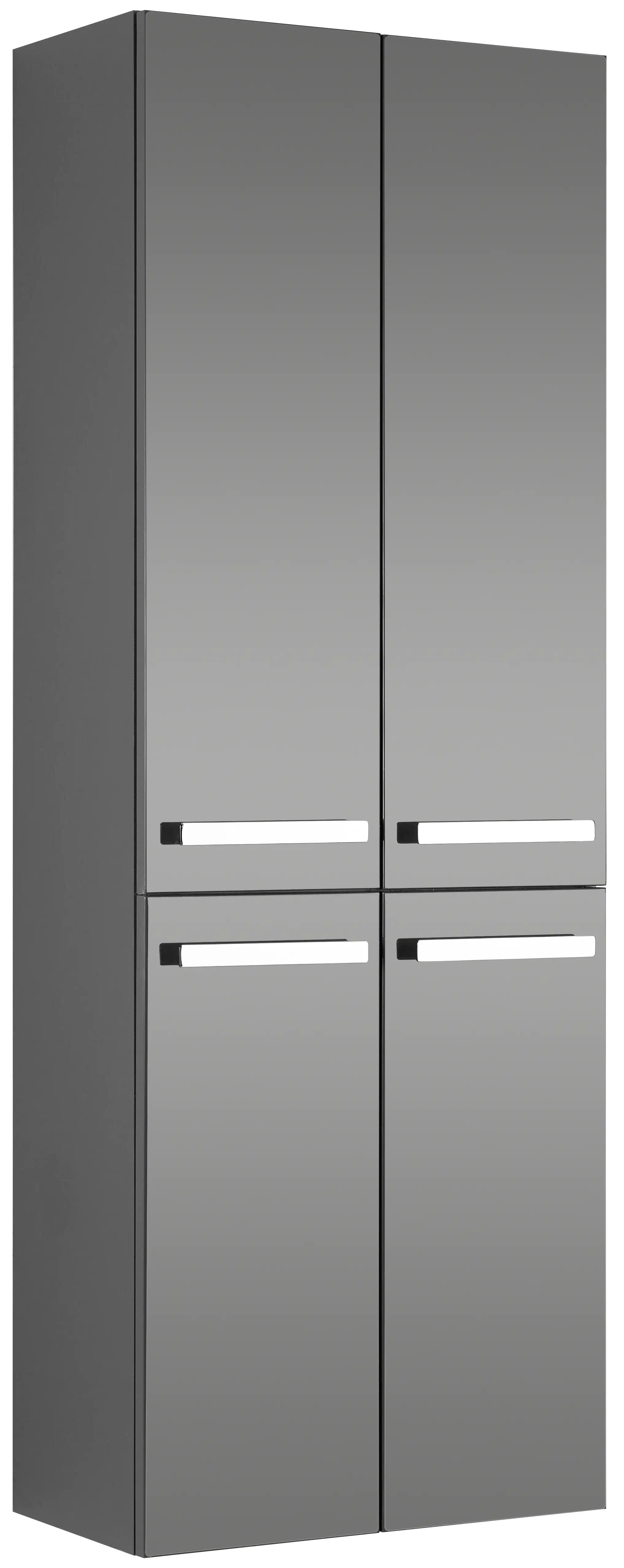 Pelipal Hochschrank Fokus 4005 Lack steingrau Hochglanz, Breite 60 cm