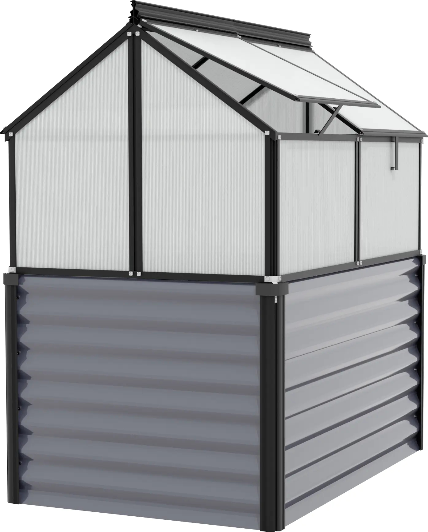 Vitavia Hoch-Frühbeet Paris 83,1 x 119 x 71,9 cm 4 mm Hohlkammerplatten Vitavia Hoch-Frühbeet Paris 83,1 x 119 x 71,9 cm 4 mm Hohlkammerplatten