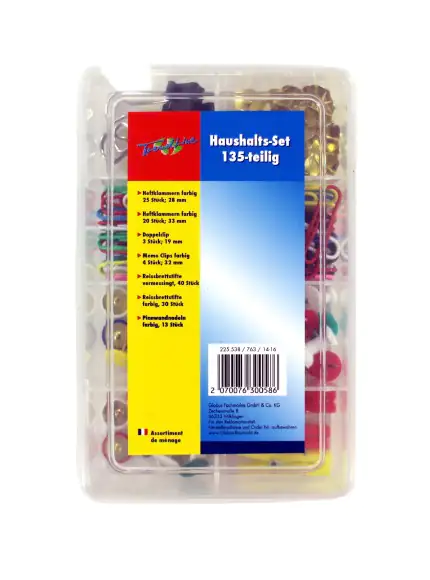 TrendLine Haushalts-Set 158 teilig