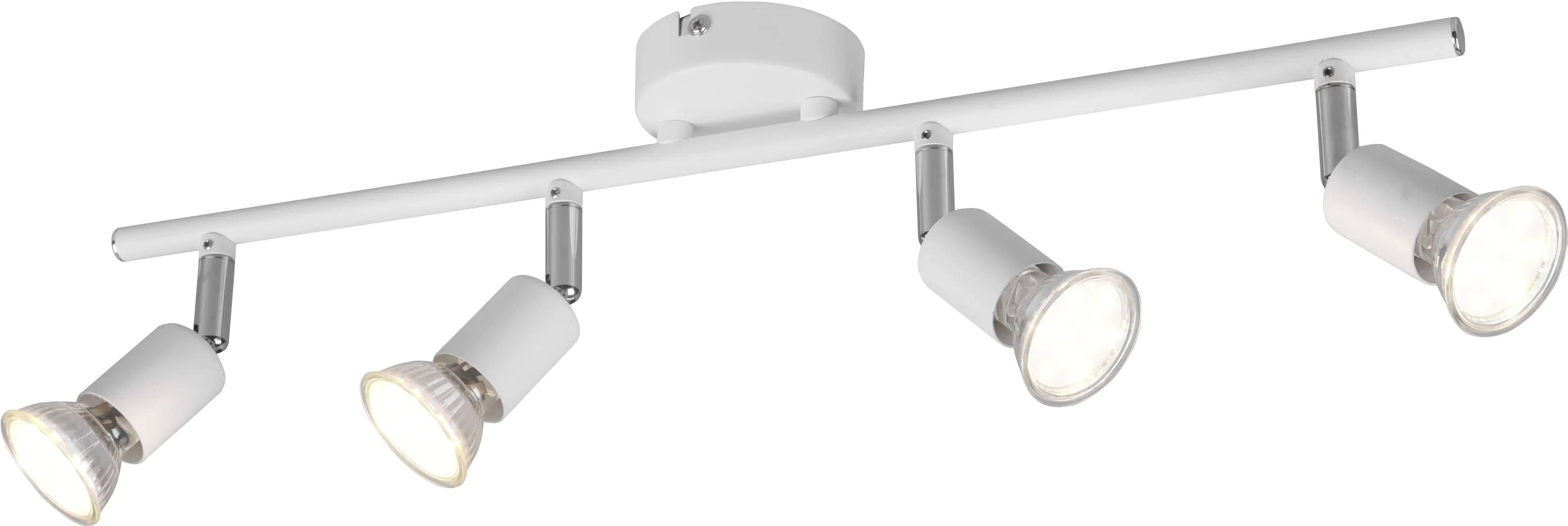 Reality Leuchten 4er Spot Paris weiß matt