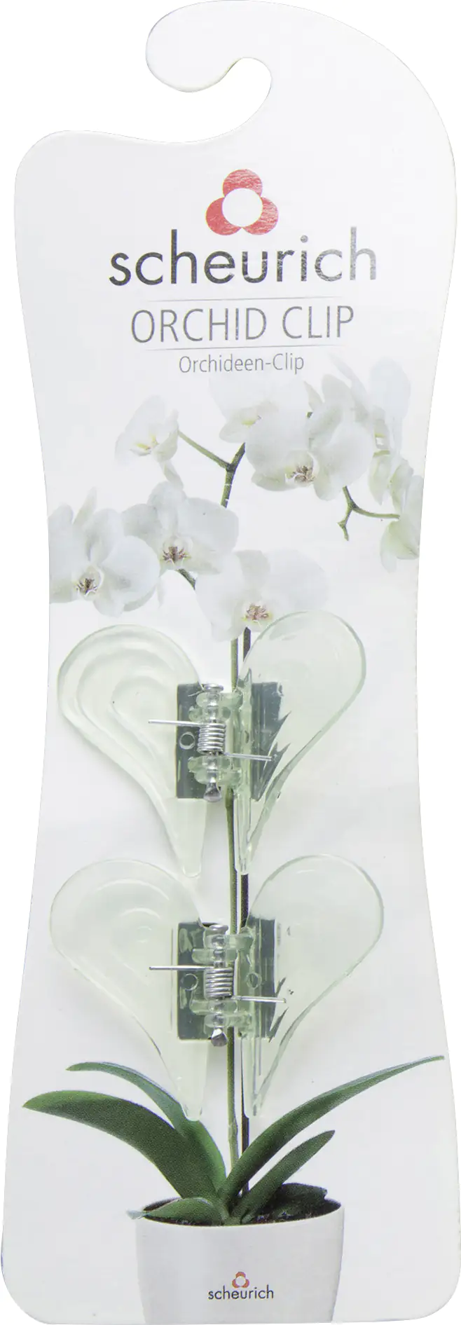 Scheurich Orchideen-Clips grün 2er Pack Scheurich Orchideen-Clips grün 2er Pack