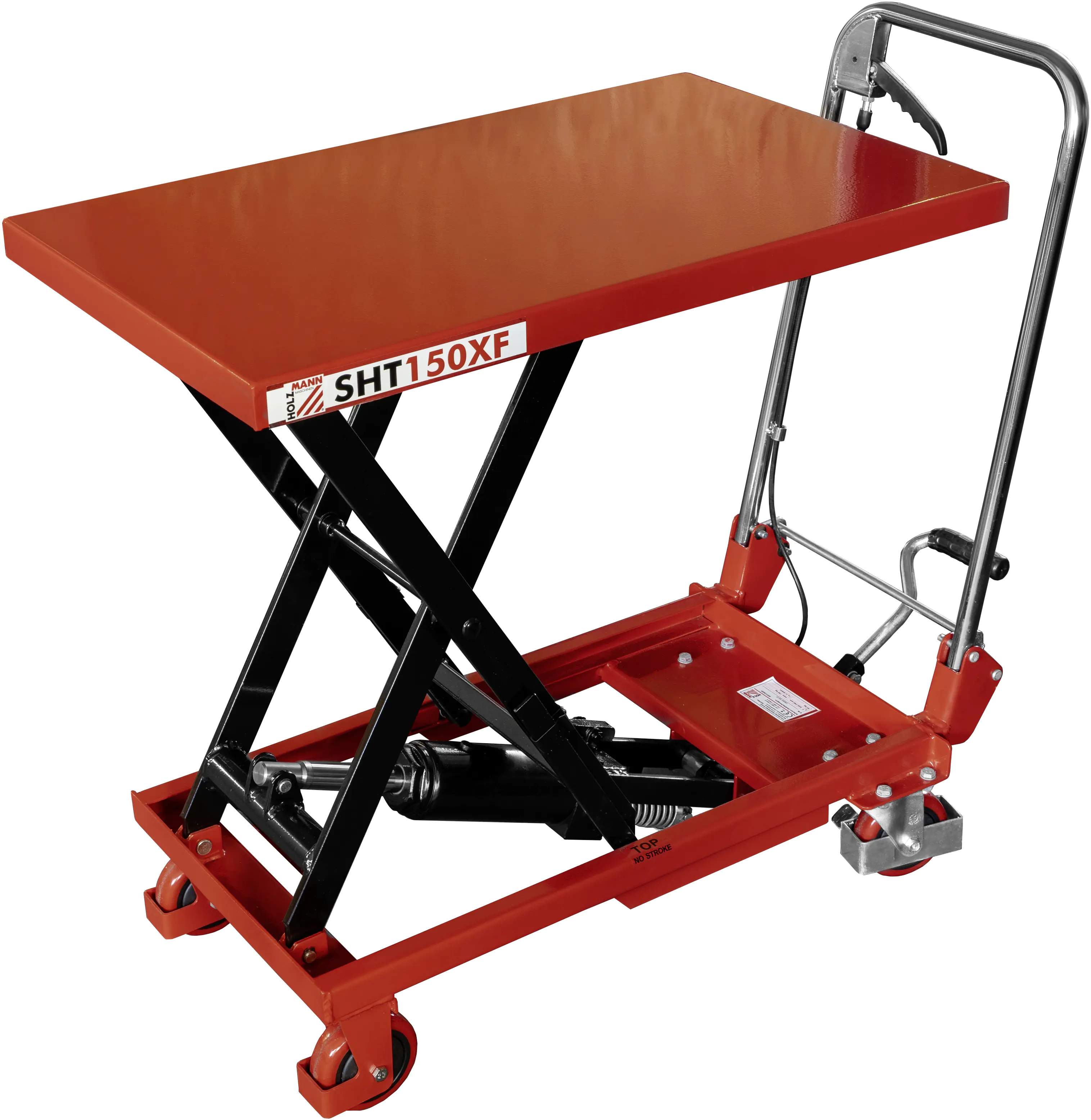 Holzmann Scheren-Hubtischwagen SHT150XF Höhe 22,5 - 74 cm Holzmann Scheren-Hubtischwagen SHT150XF Höhe 22,5 - 74 cm