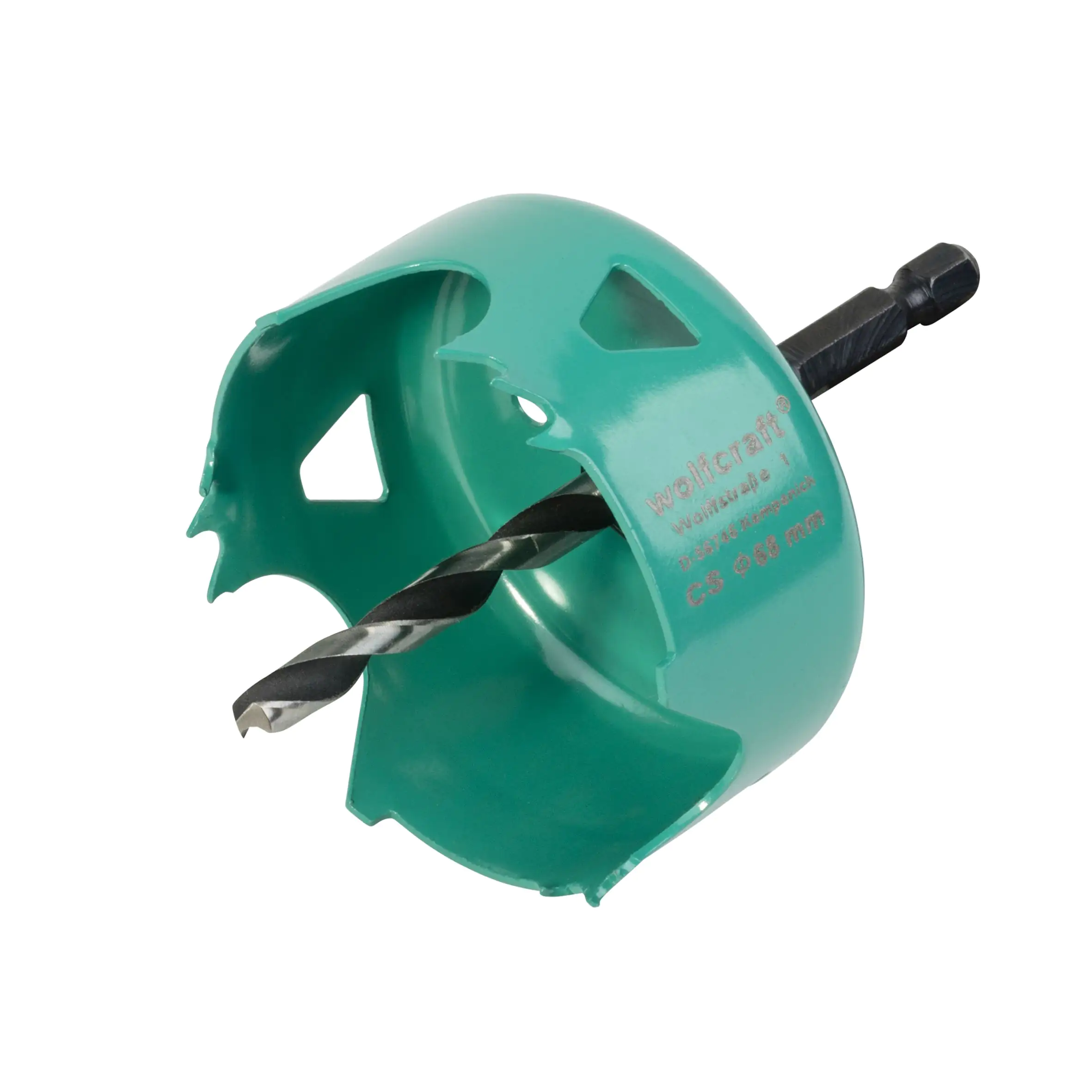 Wolfcraft Lochsäge 68 mm Carbonstahl