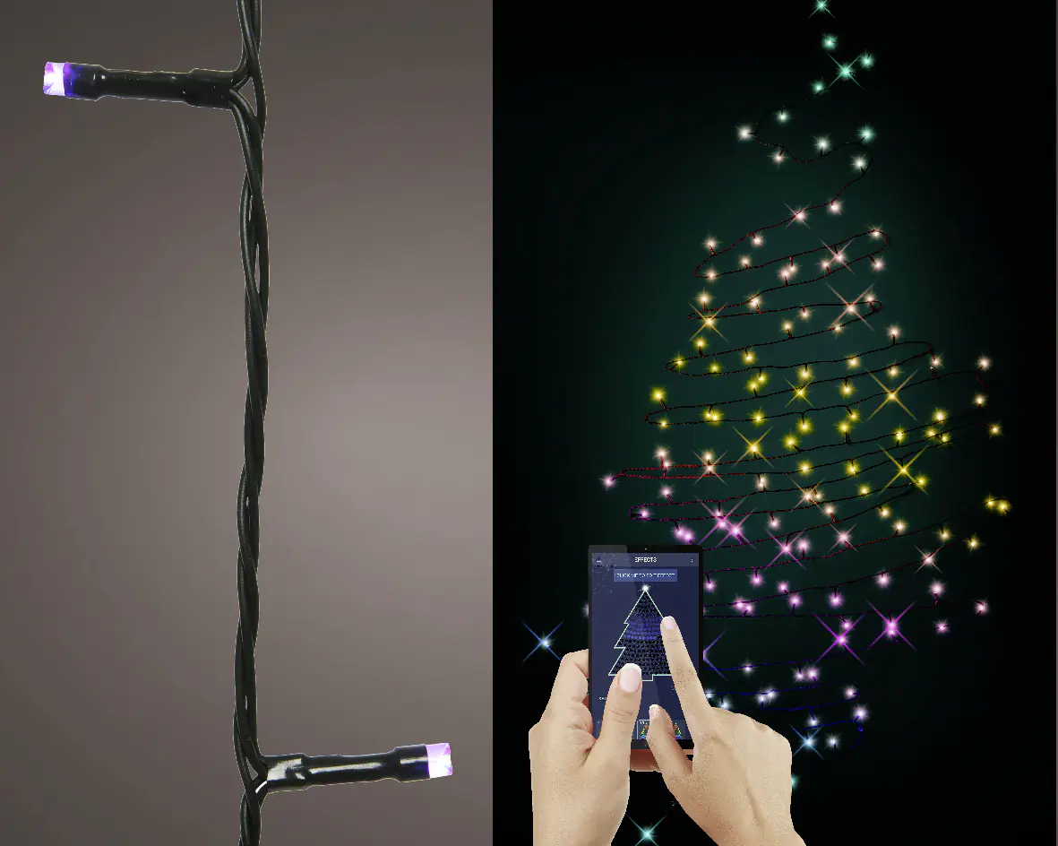 Kaemingk Lichterkette App- gesteuert Dancing Lights 100 Lichter Kaemingk Lichterkette App- gesteuert Dancing Lights 100 Lichter