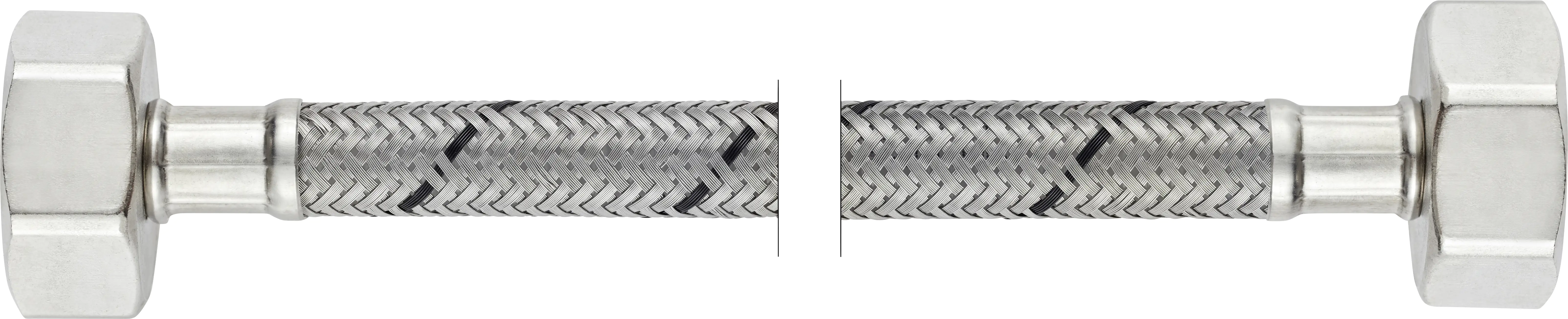 Flexo Anschlussschlauch IG 12,7 mm (1/2") x IG 12,7 mm (1/2"), DN8, 50 cm