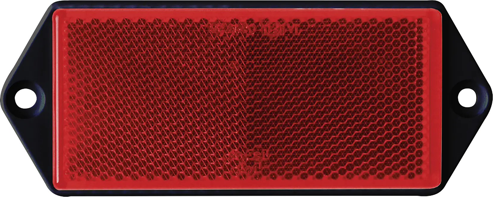 LAS Reflektor rechteckig rot 2 Stück LAS Reflektor rechteckig rot 2 Stück