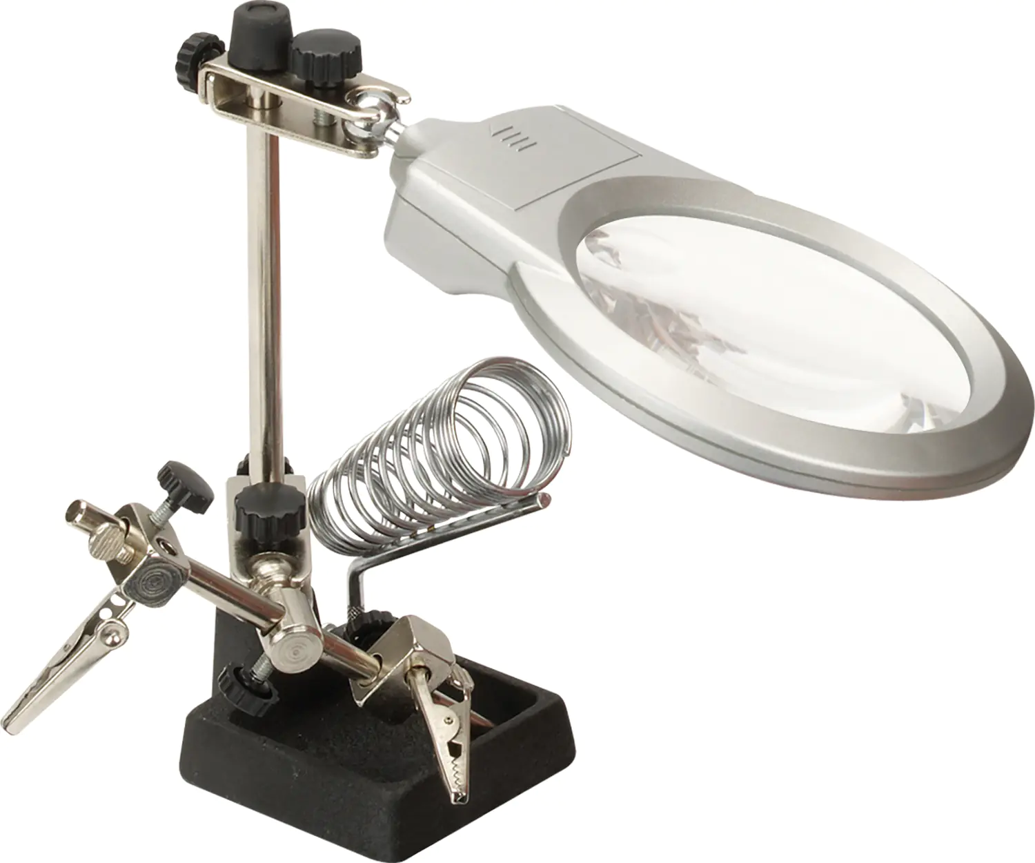 TrendLine Lötlupe 2 und 4-fach Vergrößerung mit LED-Licht TrendLine Lötlupe 2 und 4-fach Vergrößerung mit LED-Licht