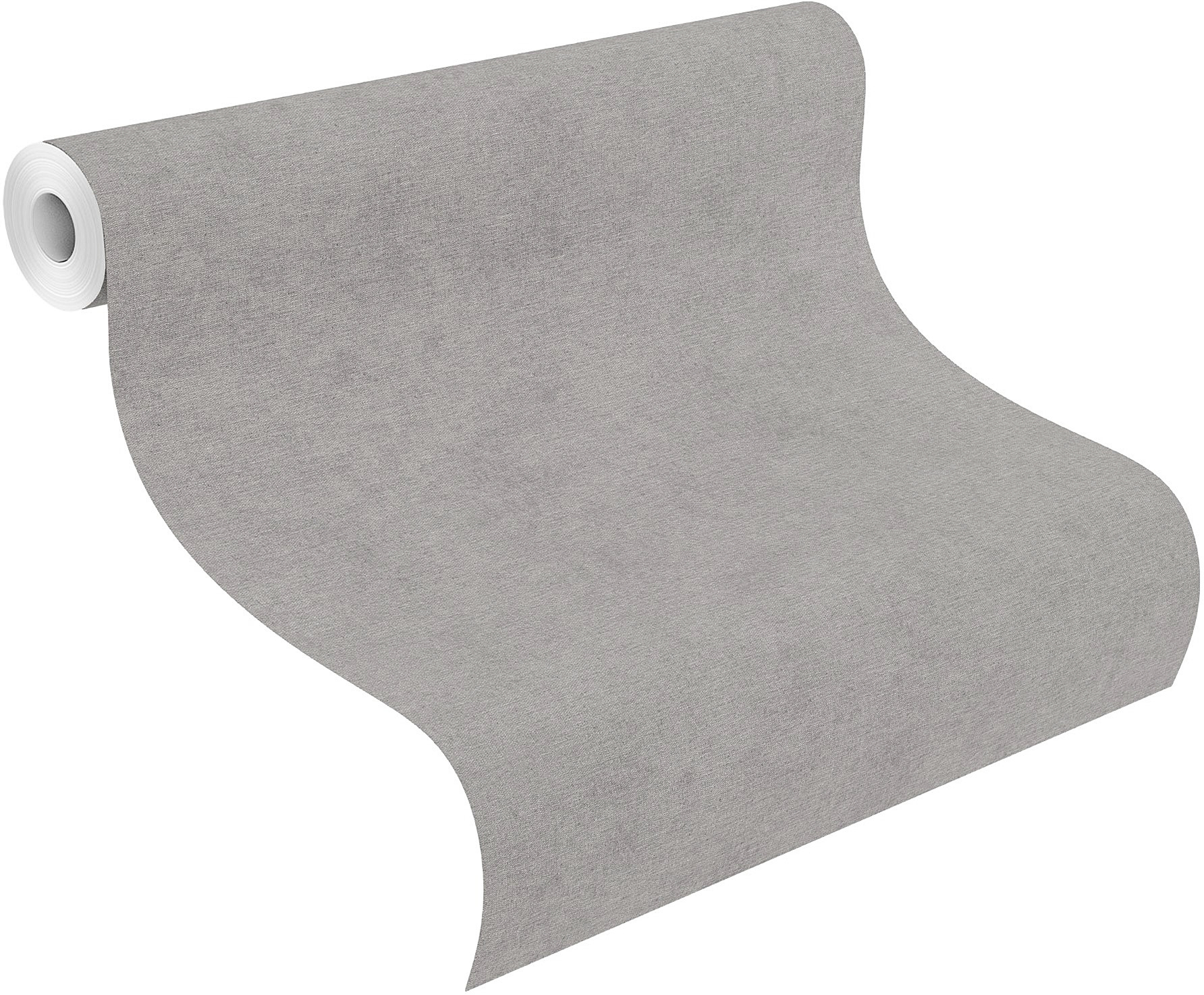 Rasch Vliestapete Beachhouse Uni grau 10,05 x 0,53 m