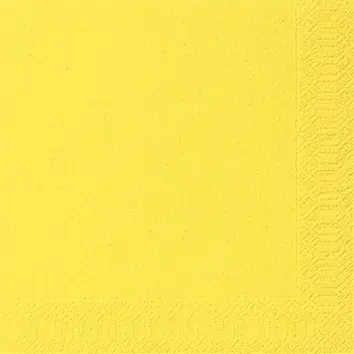 Duni Servietten Bio gelb 33 x 33 cm - 50er Pack
