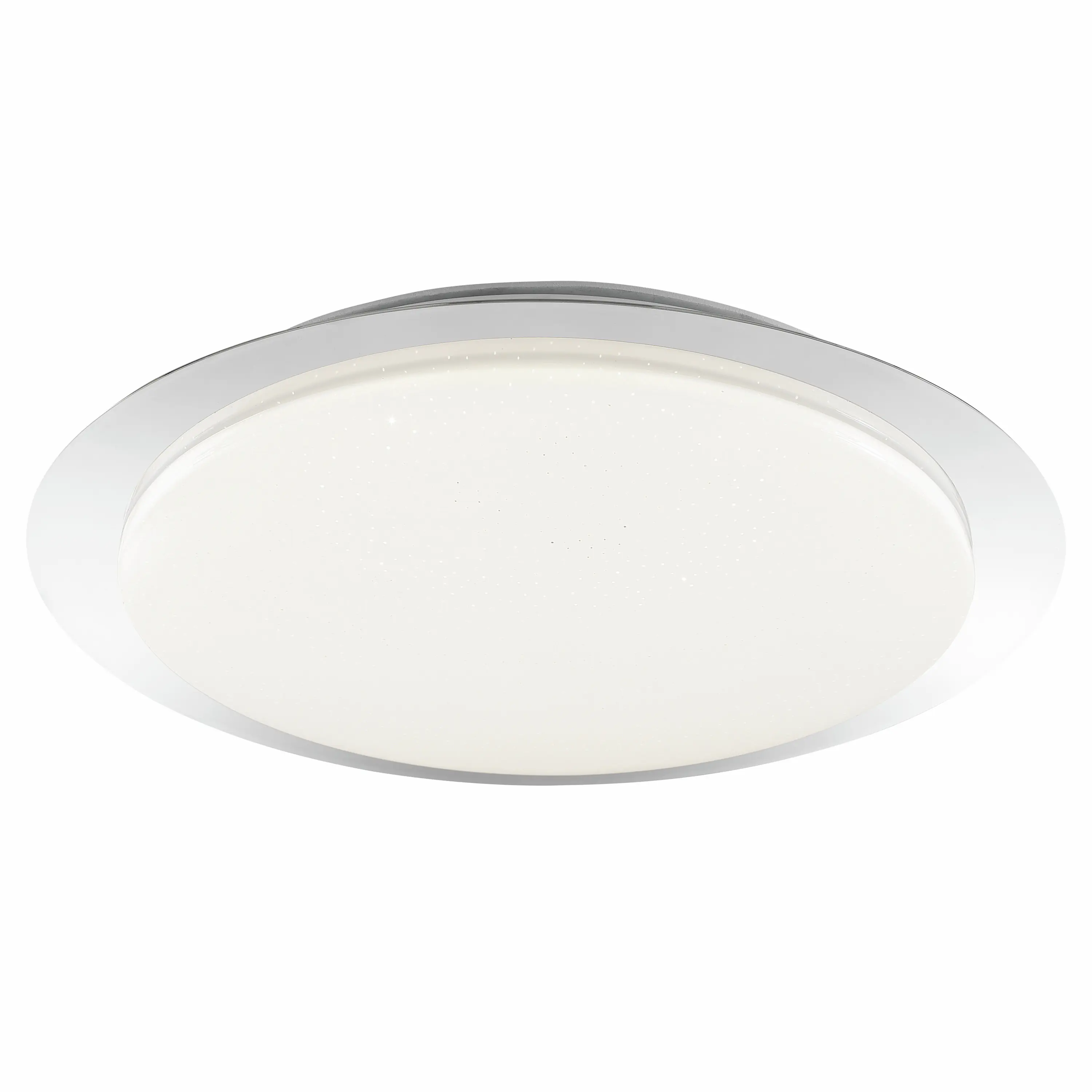 Brilliant LED Deckenleuchte Vittoria Ø 40 x 6,8 cm warmweiß-kaltweiß chrom-weiß