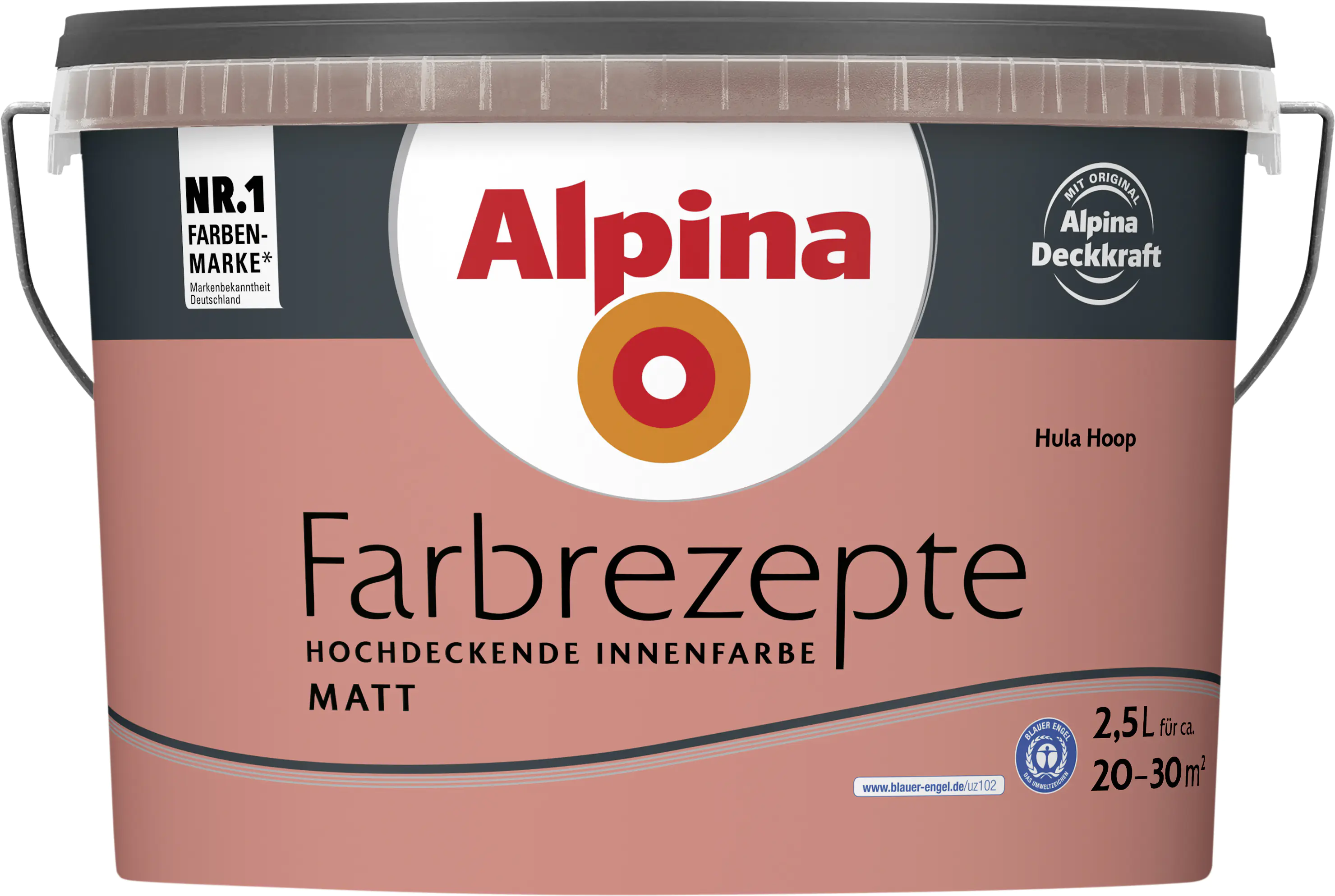 Alpina Farbrezepte Hula Hoop matt 2,5 L Alpina Farbrezepte Hula Hoop matt 2,5 L