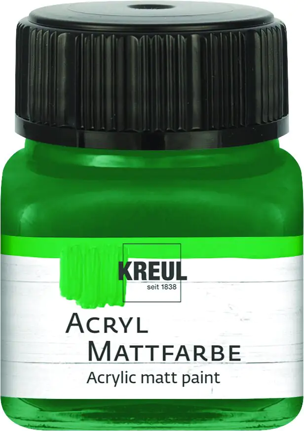 Kreul Acryl Mattfarbe grün 20 ml