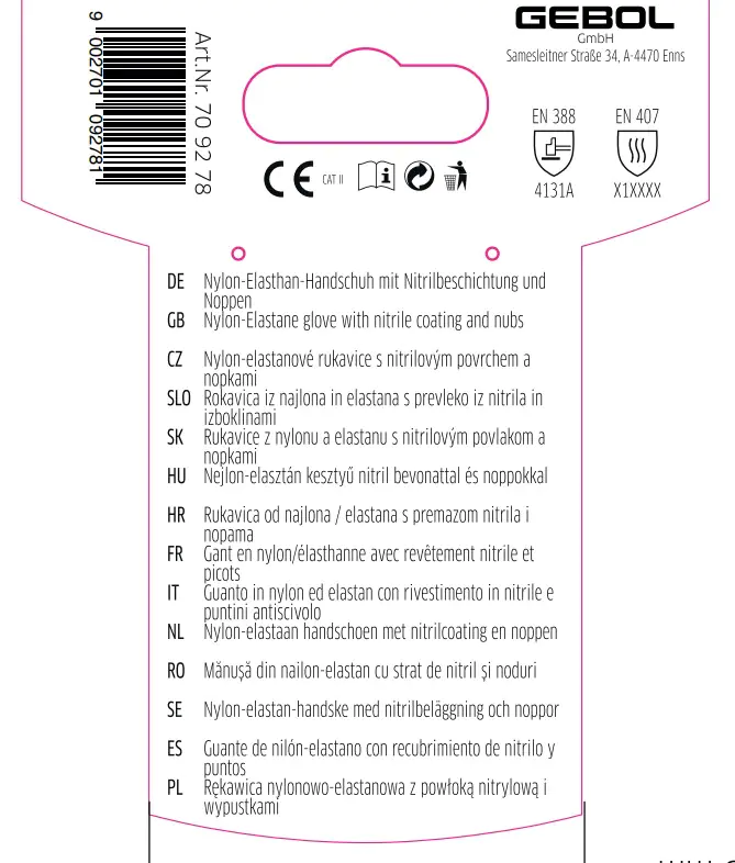 Gebol Handschuh Multi Flex  