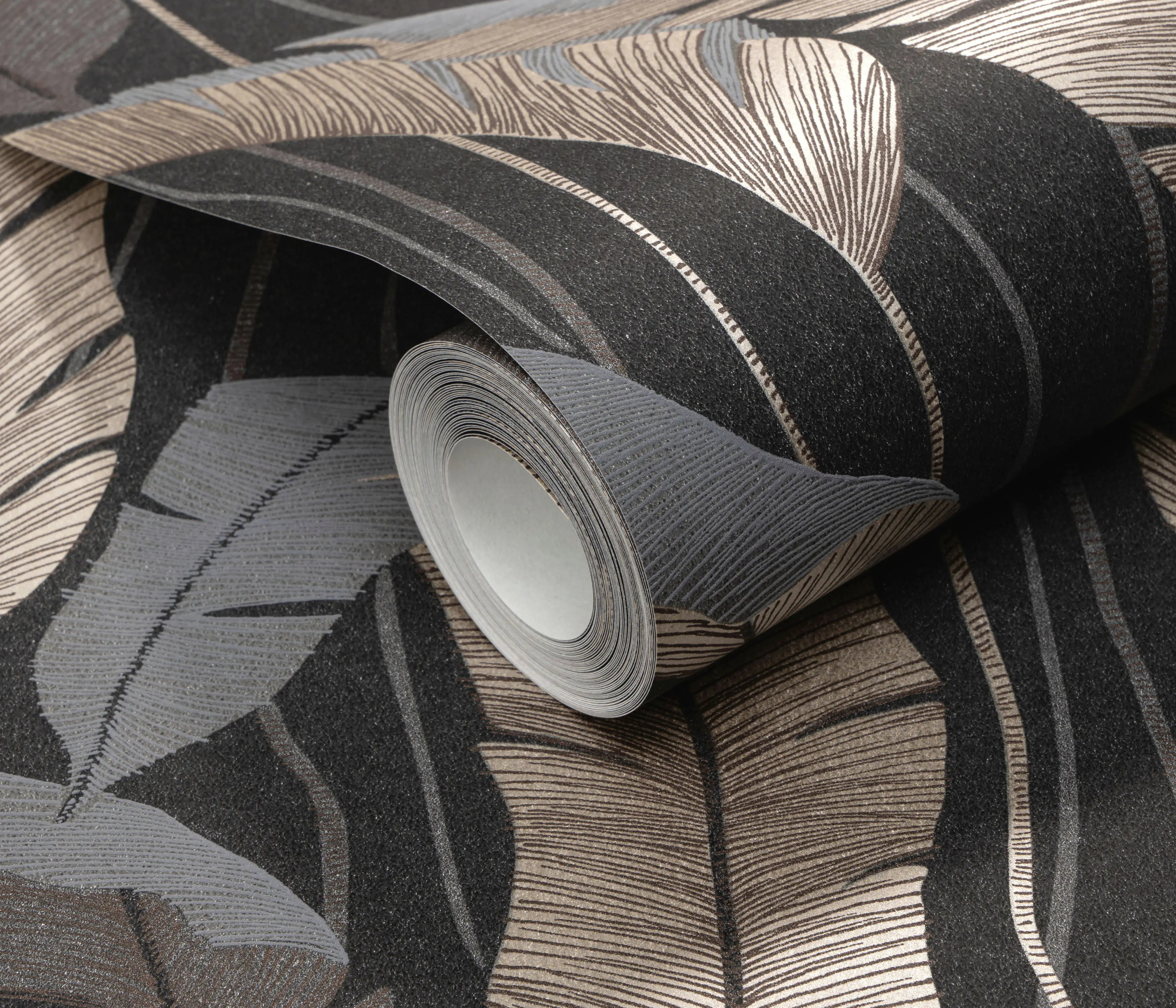 Erismann Vliestapete Floral anthrazit 10,05 x 0,53 m