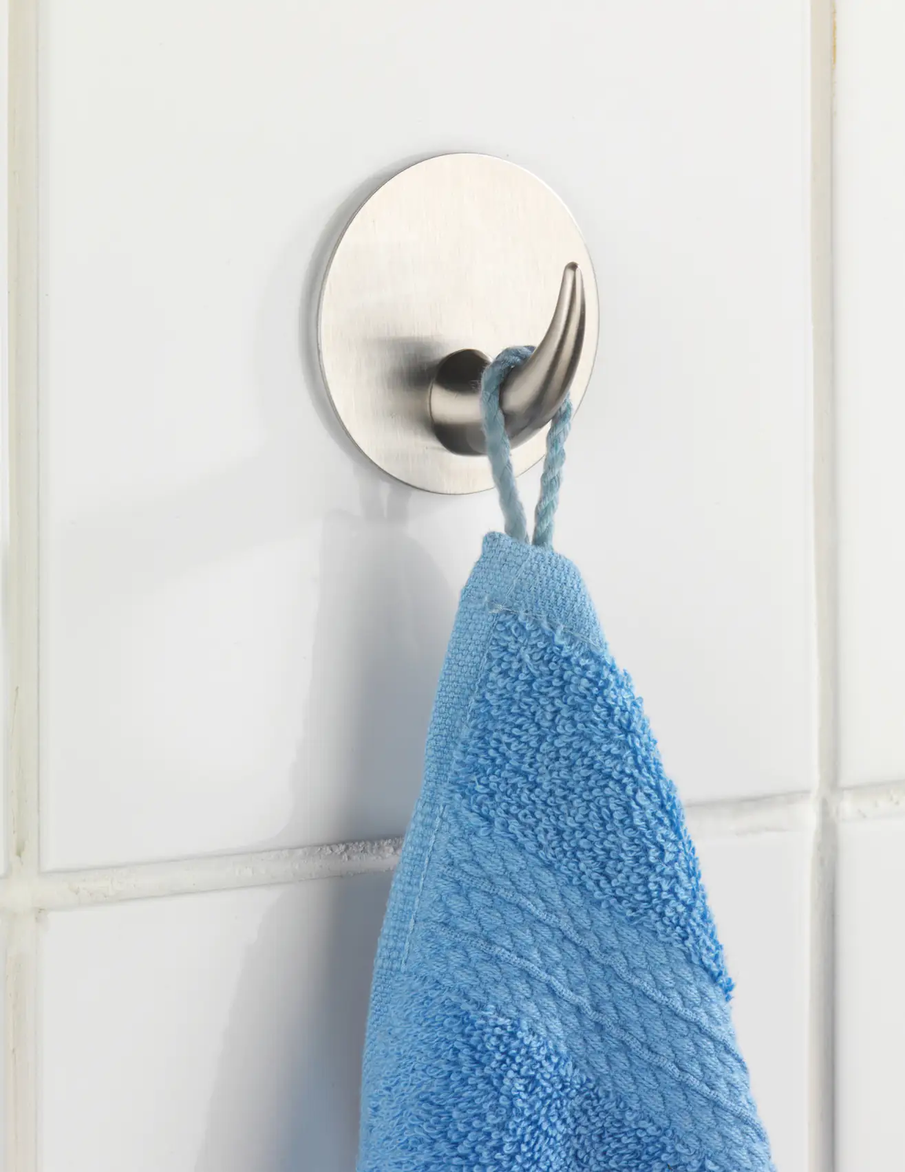 Wenko Wandhaken Leuca Edelstahl, chrom, matt Wenko Wandhaken Leuca Edelstahl, chrom, matt