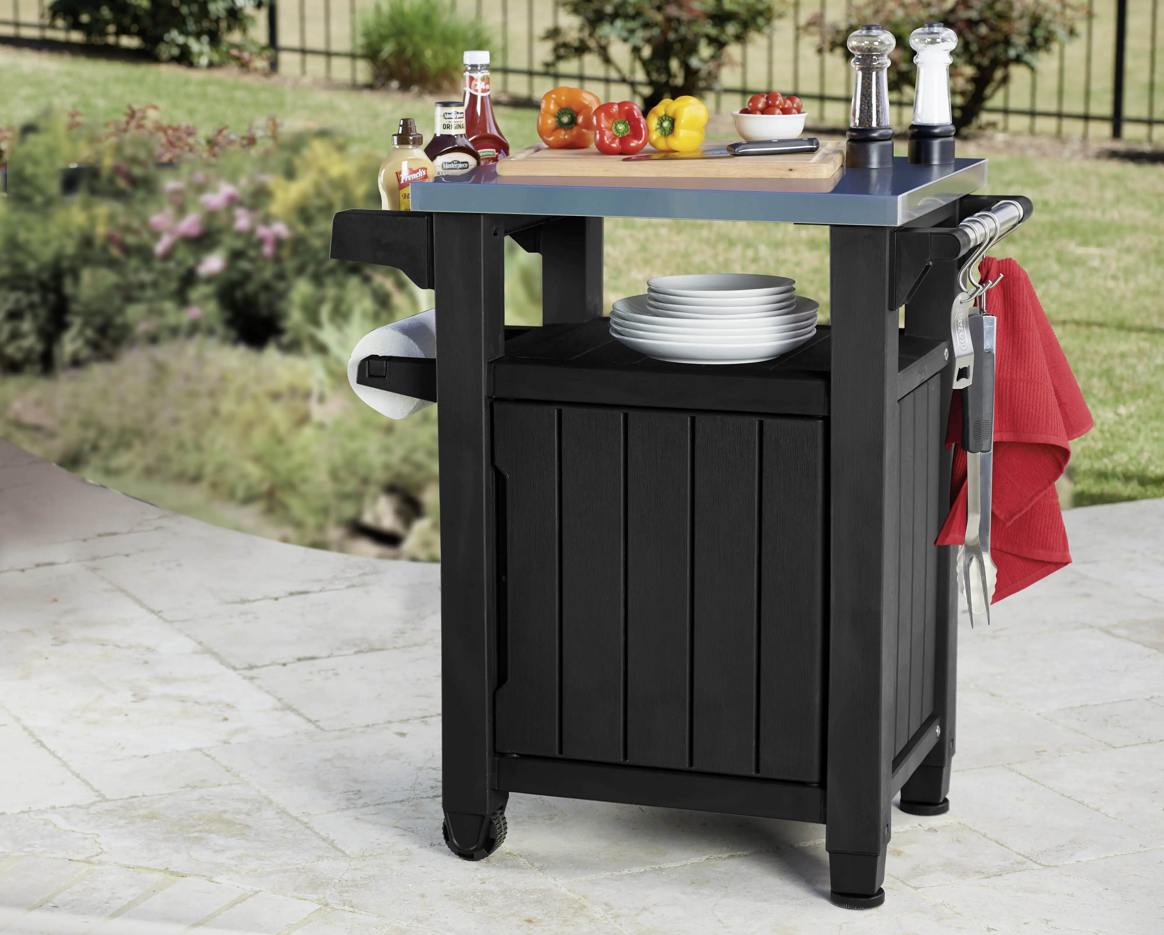 Keter BBQ-Tisch 54 x 70 x 90 cm Keter BBQ-Tisch 54 x 70 x 90 cm