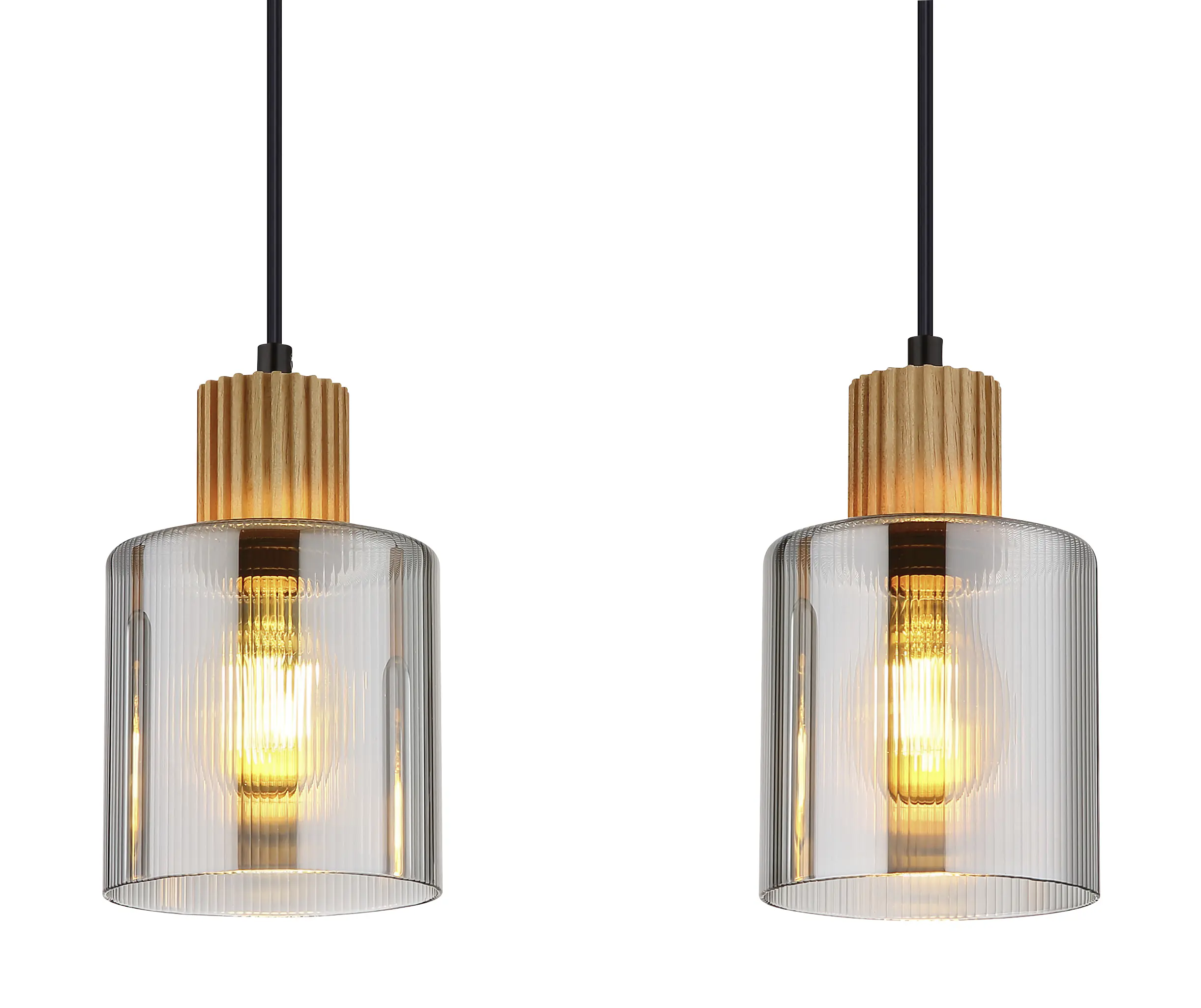 Globo Hängeleuchte Aleidis 78 x 120 cm schwarz matt