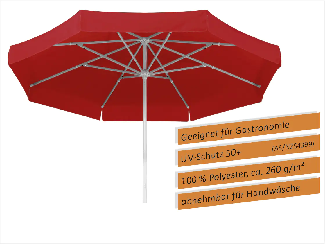 Schneider Sonnenschirm Jumbo rot Ø 300 cm