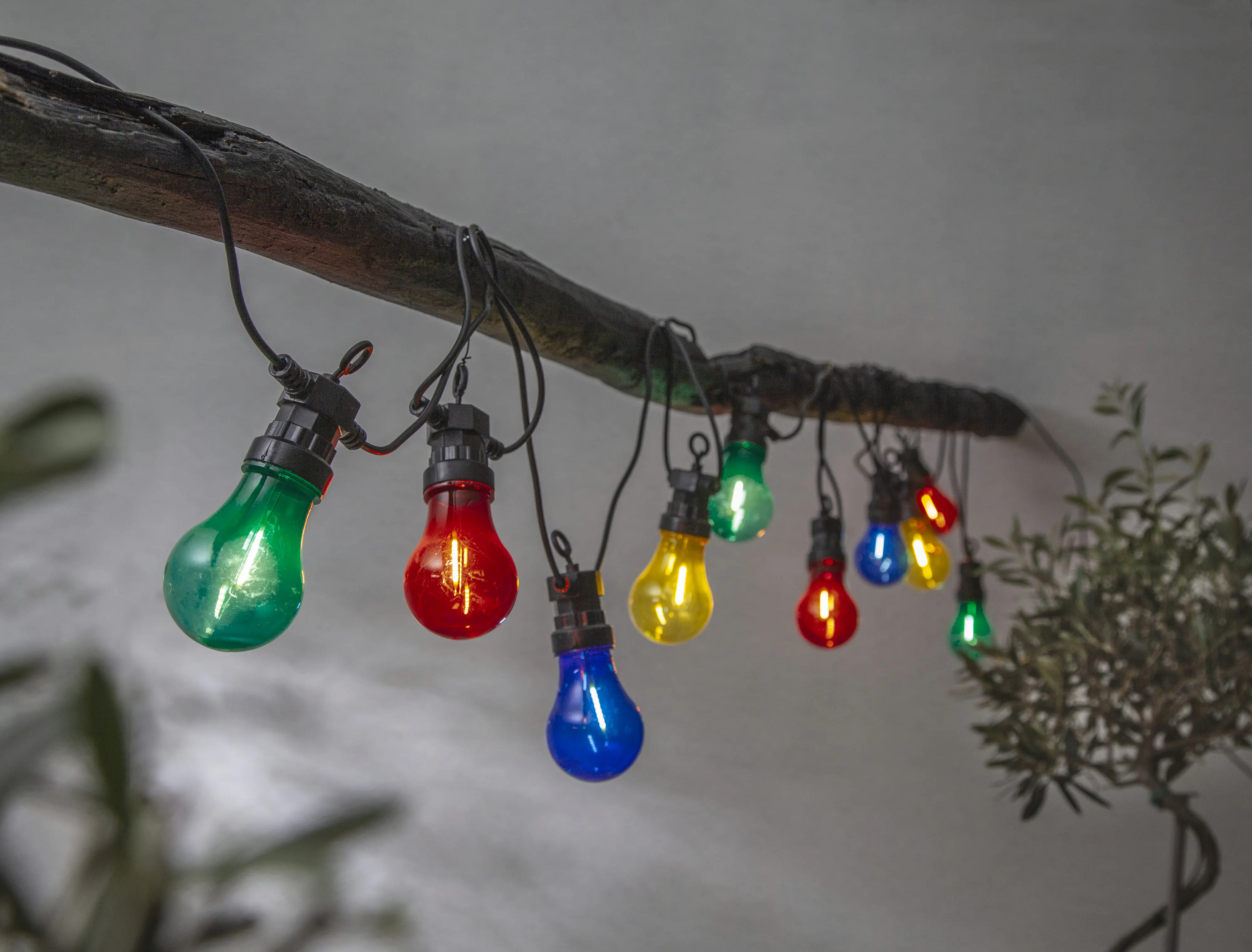 Eglo LED Lichterkette Außen Small Circus 8,55 m warmweiß