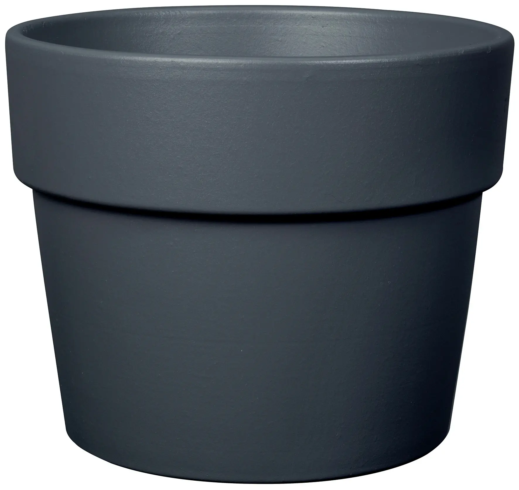 Bigband Pflanztopf Perfetto Ø 29 cm Terrakotta anthrazit