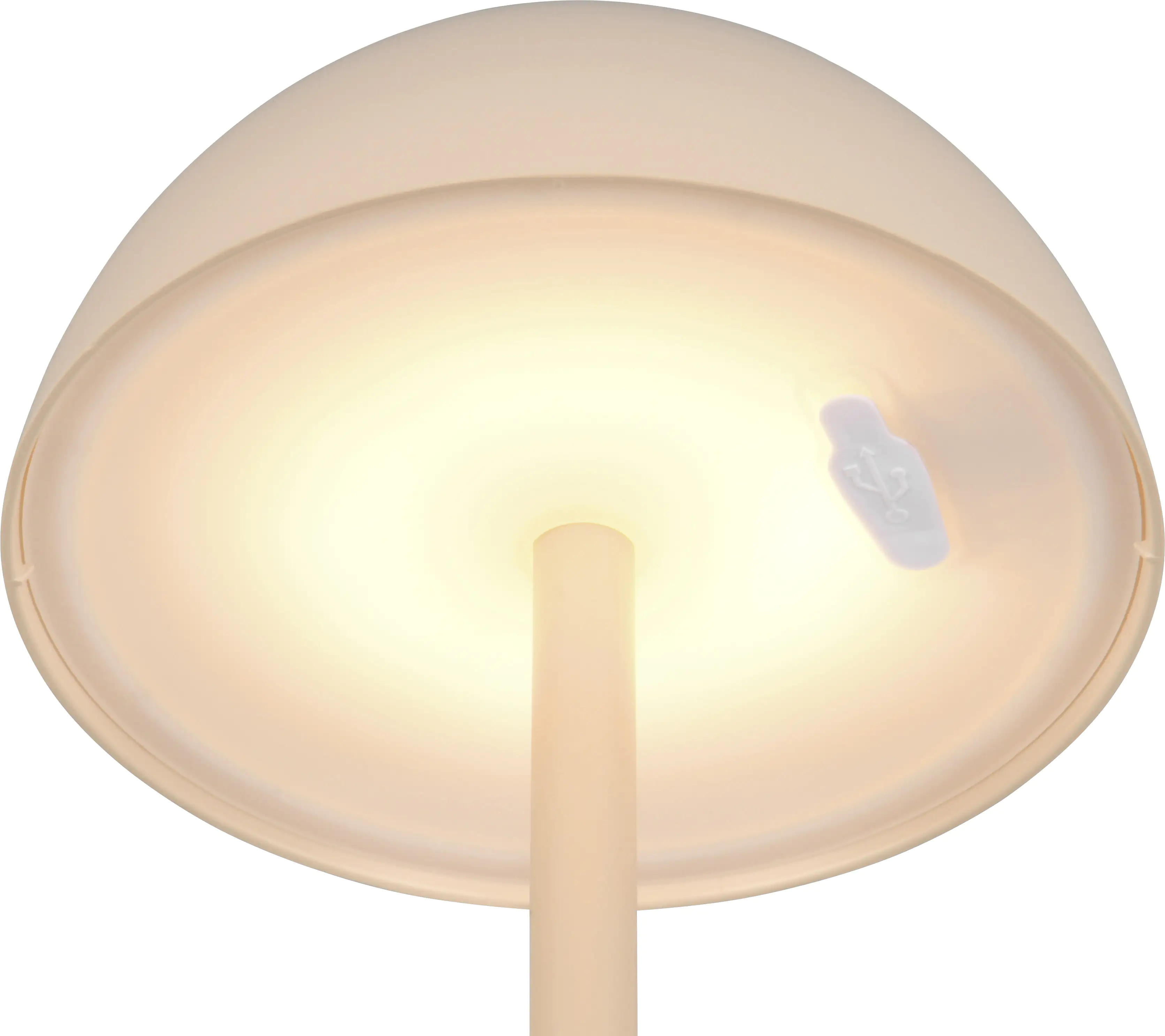 Reality Leuchten LED Akku-Tischleuchte Ricardo sand 30 cm warmweiß Reality Leuchten LED Akku-Tischleuchte Ricardo sand 30 cm warmweiß