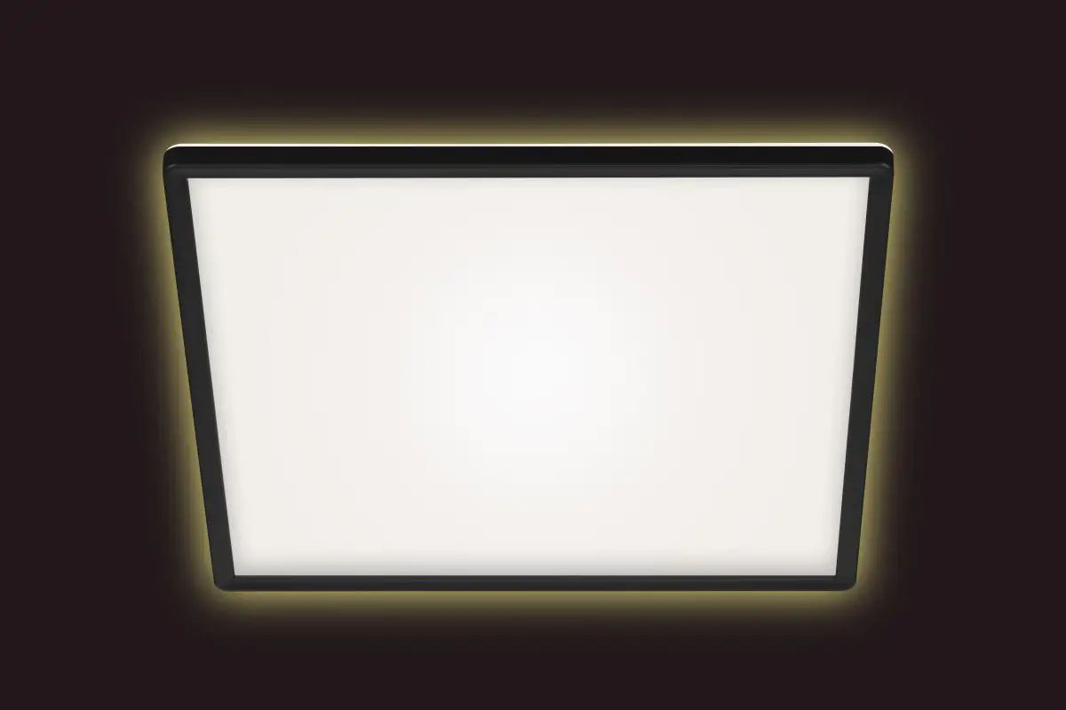 Di-Ka ultraflaches LED Panel Slim 42 x 42 cm schwarz mit Backlight Di-Ka ultraflaches LED Panel Slim 42 x 42 cm schwarz mit Backlight