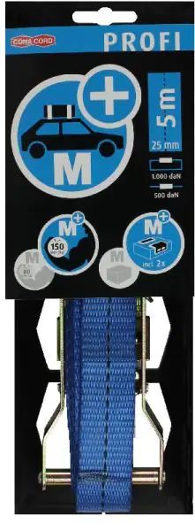 Conacord Zurrgurt- Spanngurt 25 mm x 5 m