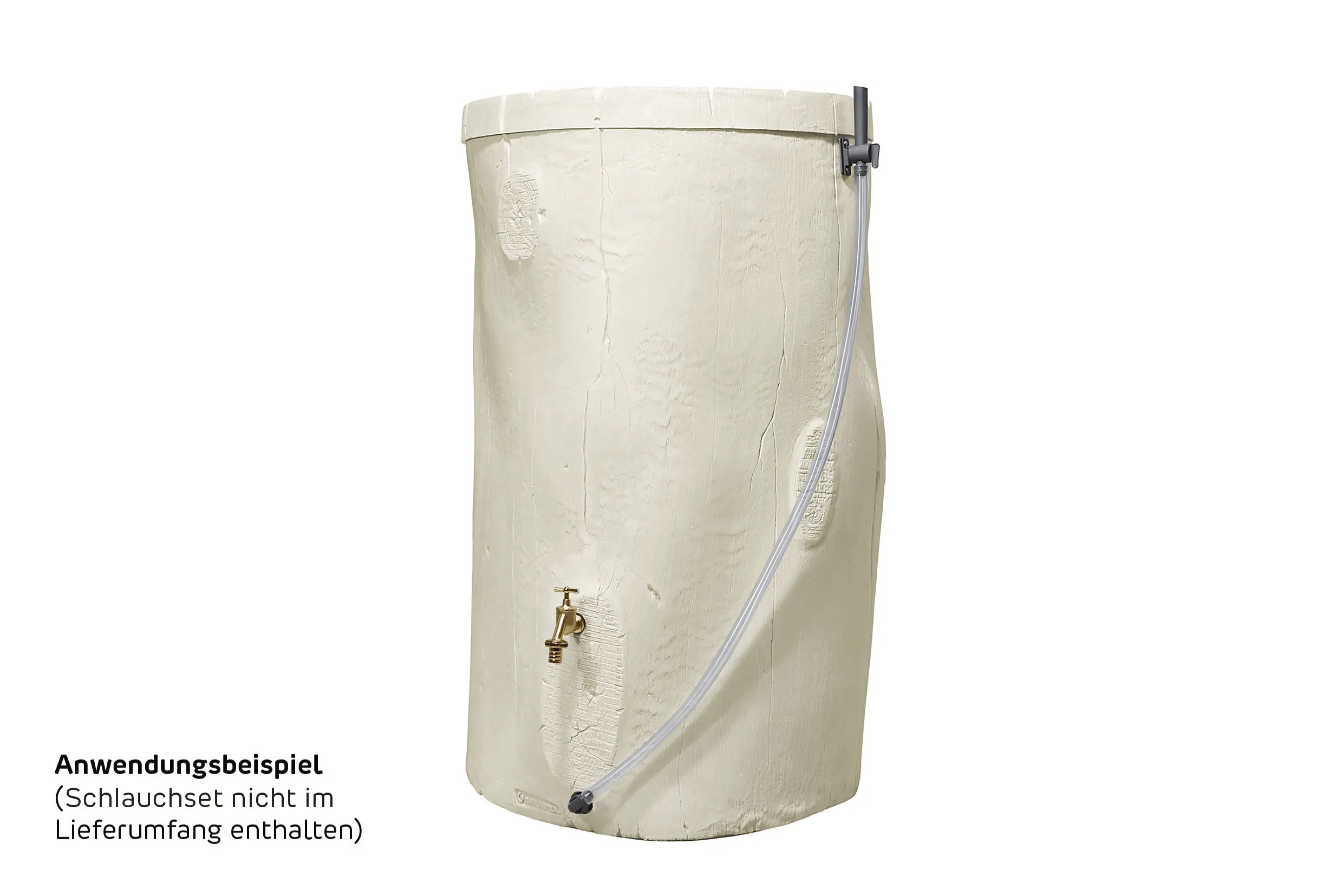 Garantia Regenspeicher Woodstock Baumstamm rund 400 L