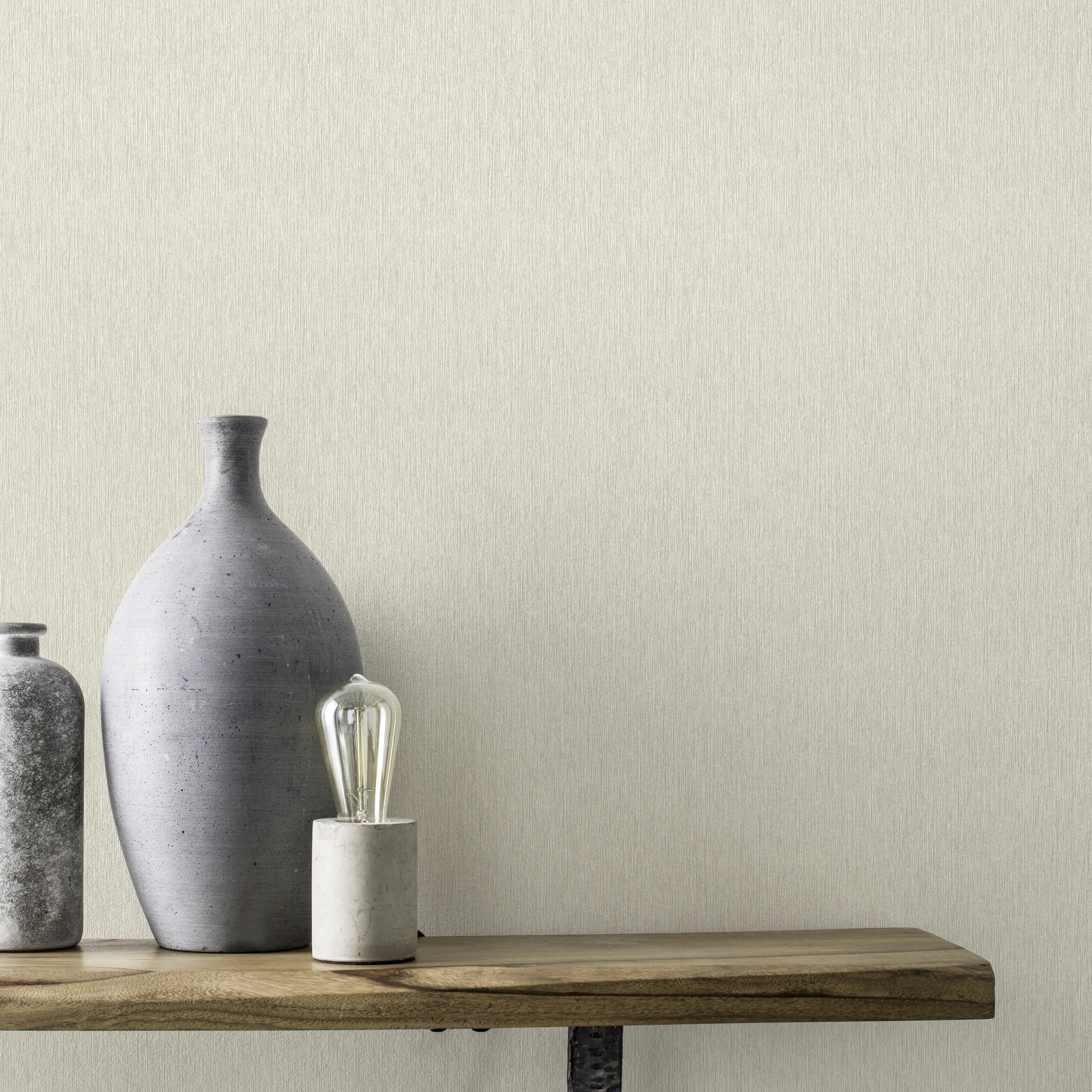 Rasch Vliestapete Uni Sky Lounge beige sand 10,05 x 0,53 m