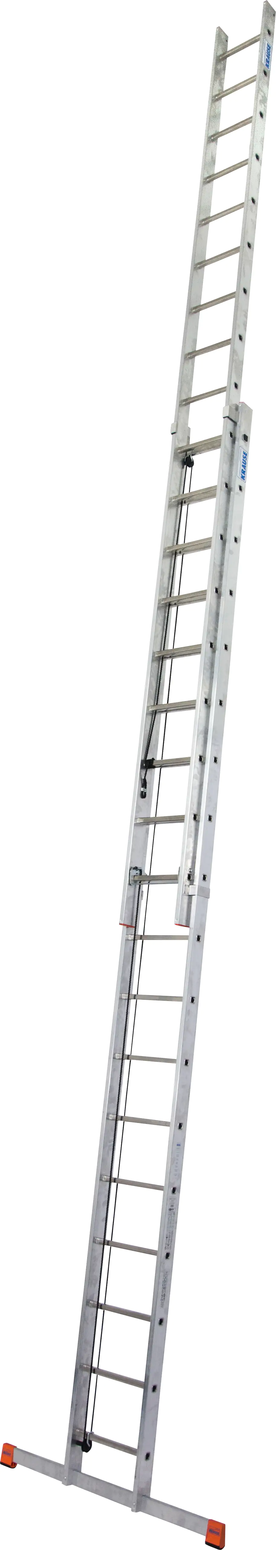 Krause Aluminium-Seilzugleiter MONTO Robilo 6,05 m