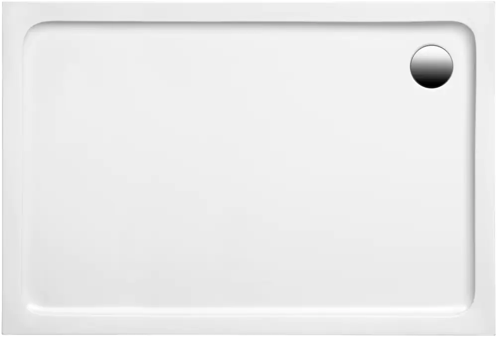 Ottofond Duschwanne Rubi 100 x 80 x 3 cm, weiß