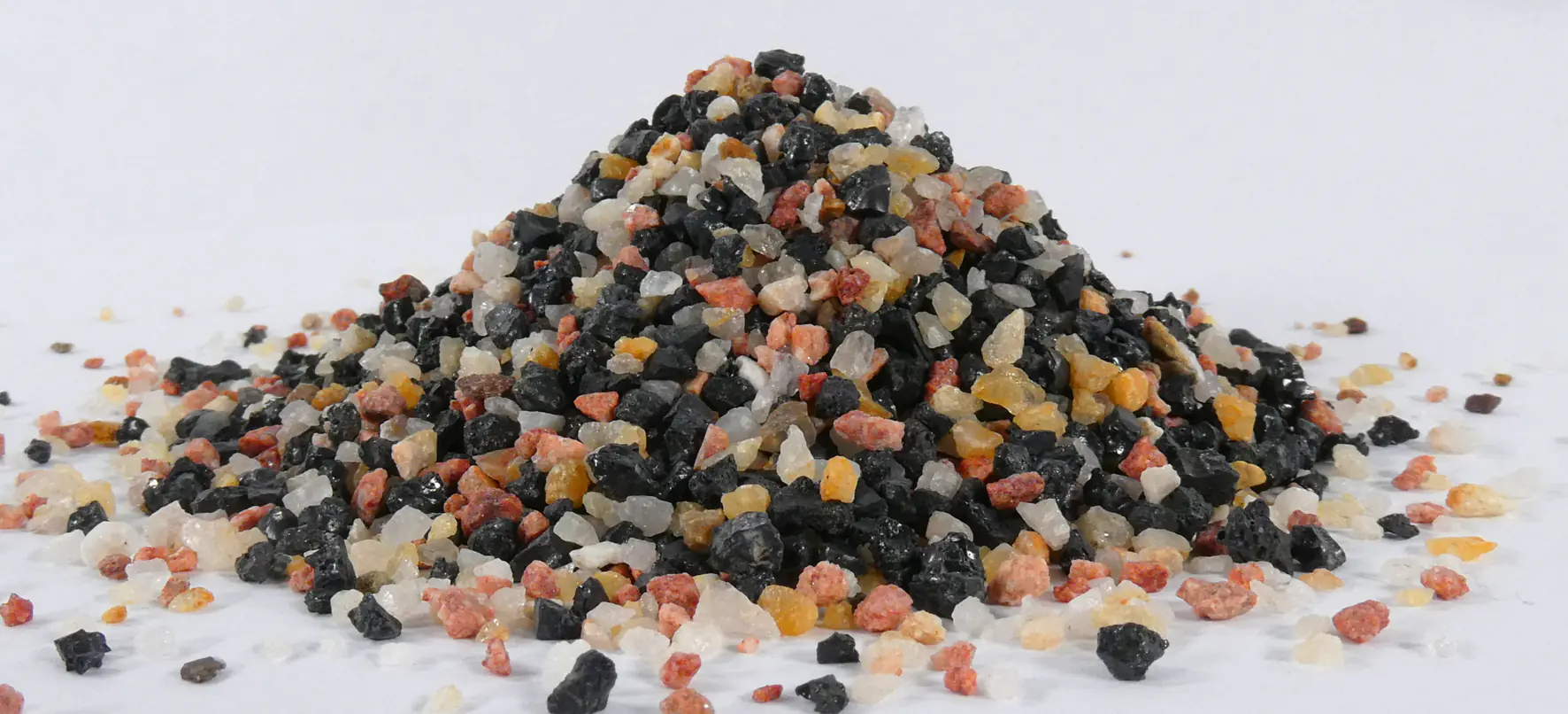 Orbit Aquarien Kies Capaco fein schwarz-mixed 5 kg