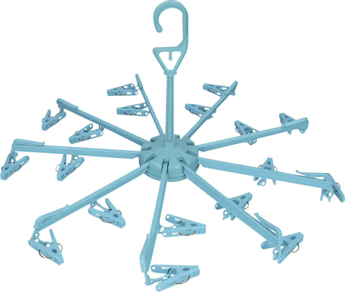 Cartrend Trockenkarussell mit 18 Wäscheklammern Cartrend Trockenkarussell mit 18 Wäscheklammern