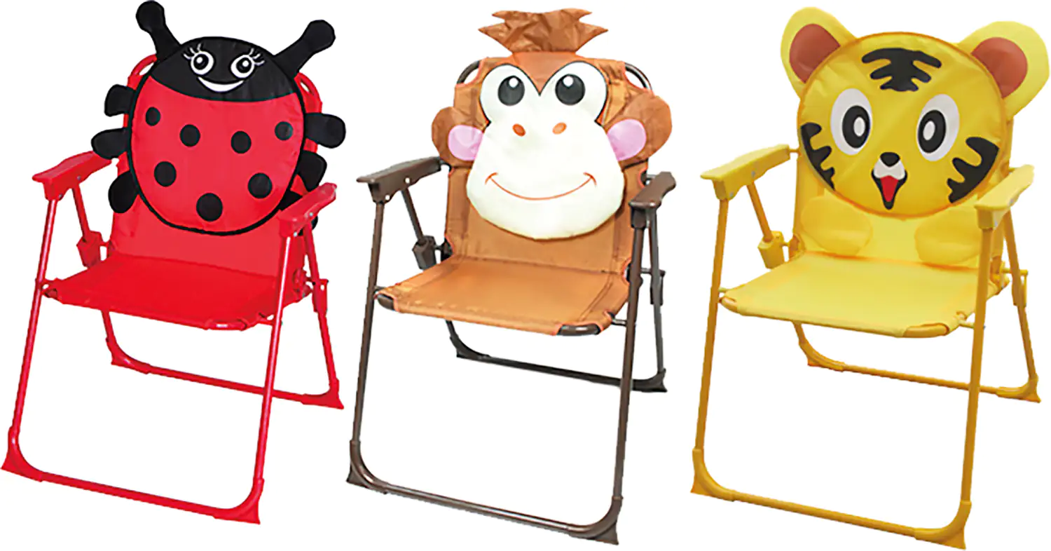 Kindersessel Zoo klappbar, 1 Stück, farblich sortiert