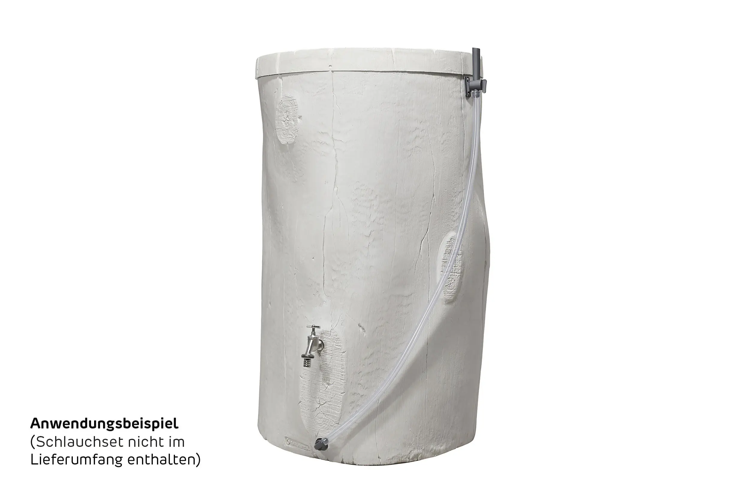 Garantia Regenspeicher Woodstock Baumstamm rund 400 L