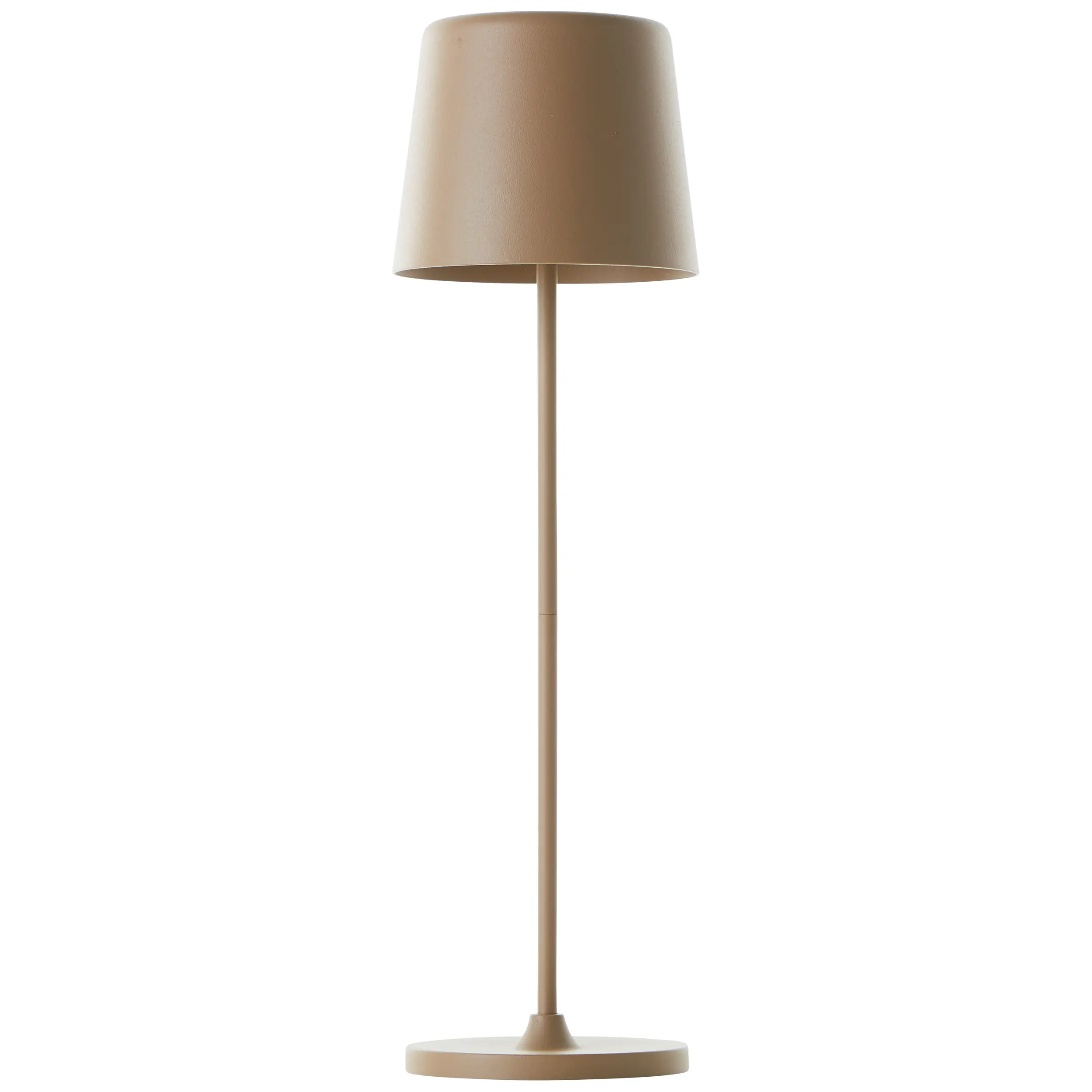 Brilliant LED Tischleuchte Kaami 2W 37 cm Metall cappuccino matt warmweiß