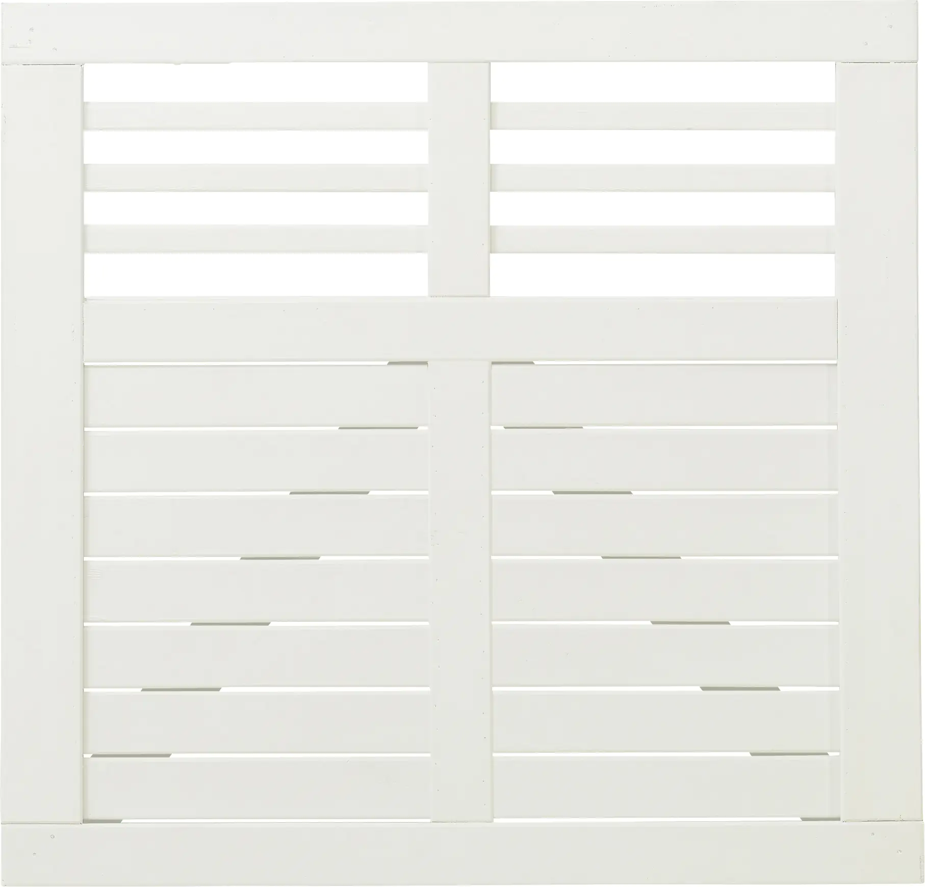 Plus Tor Decora 100 x 95 cm RAL 9010  Weiß