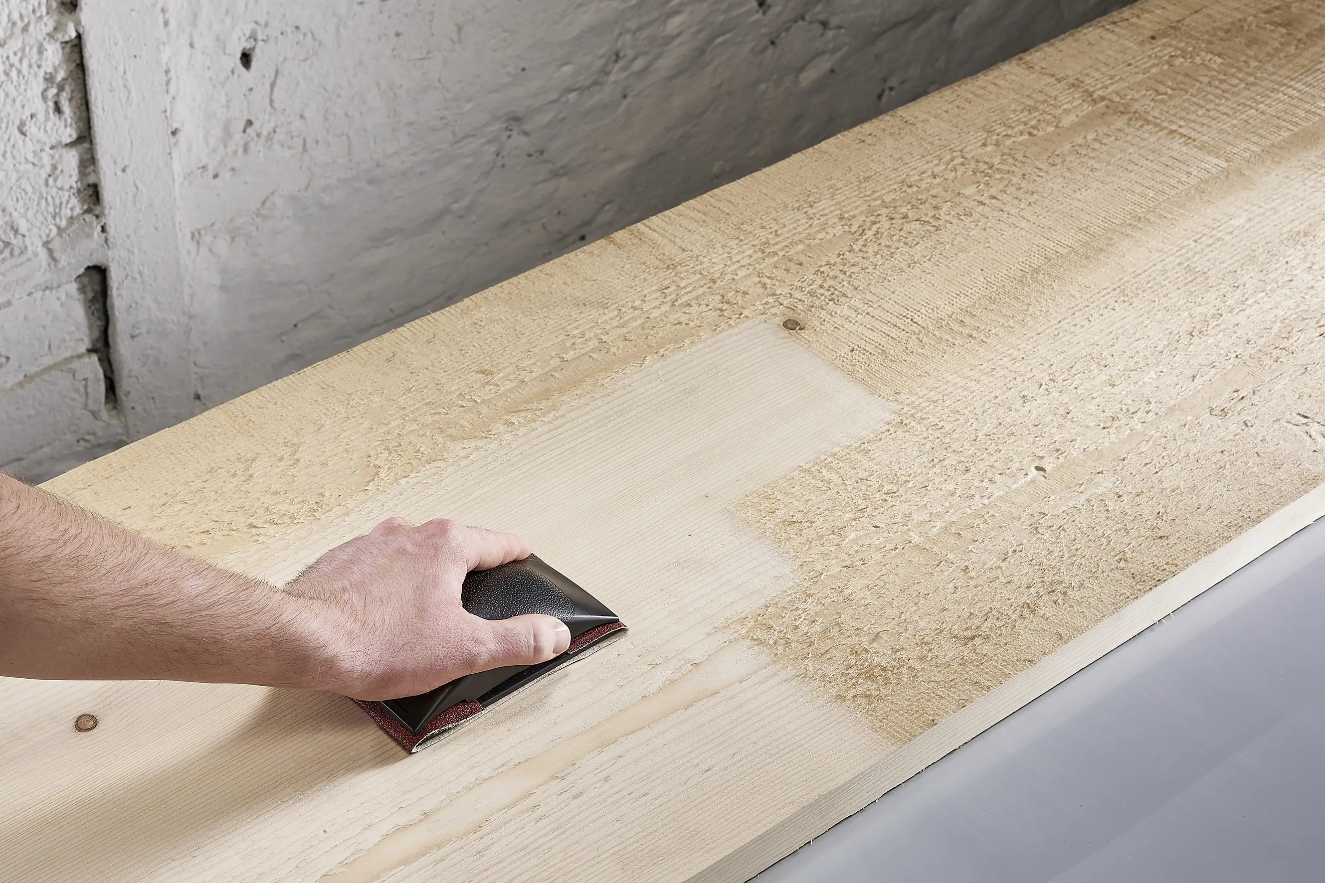 Wolfcraft Handschleifklotz Maß: 130 x 32 x 70 mm