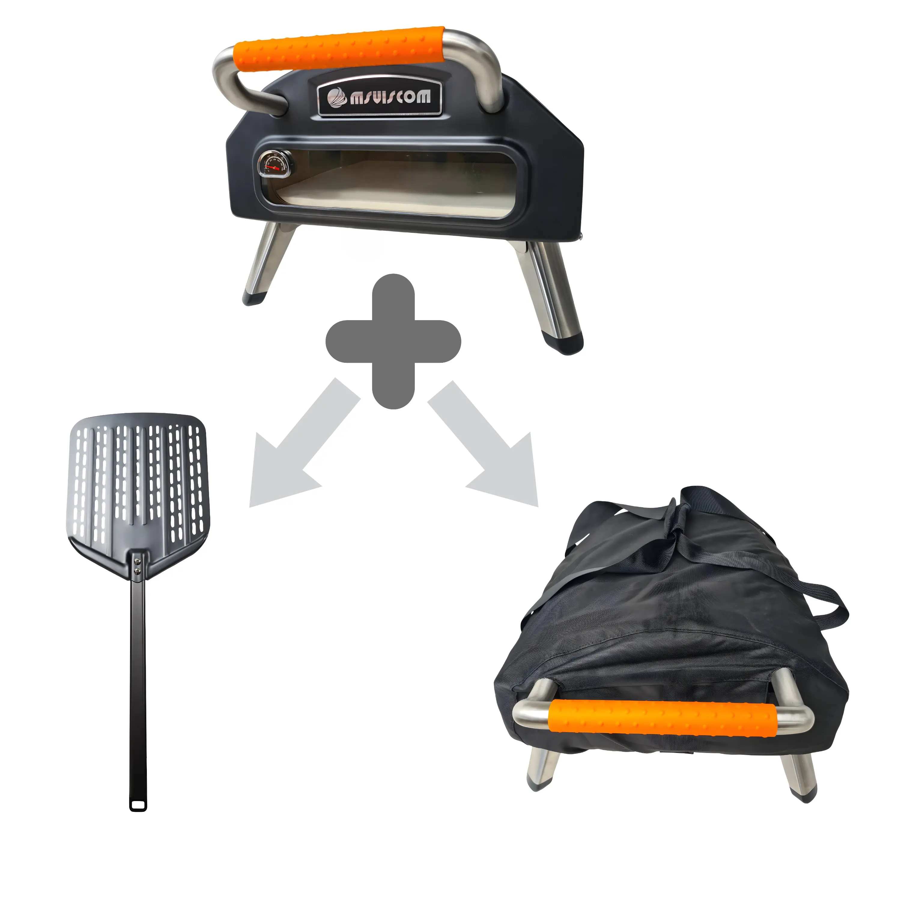 Bellano Living Gas Pizzaofen Outdoor inkl. 1 Brenner Bellano Living Gas Pizzaofen Outdoor inkl. 1 Brenner