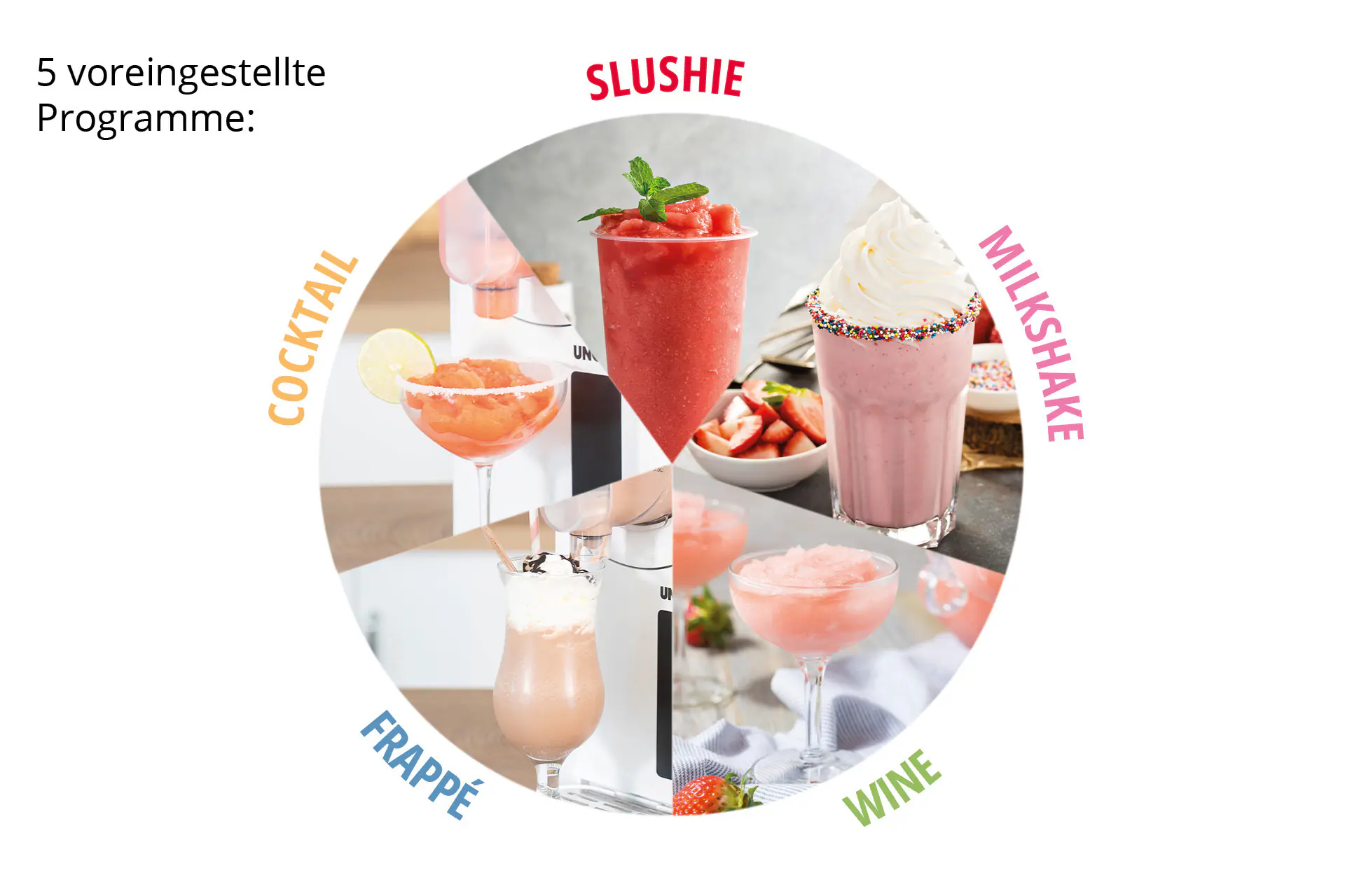 Unold Slush-Eismaschine Susi 48940 2 L weiß