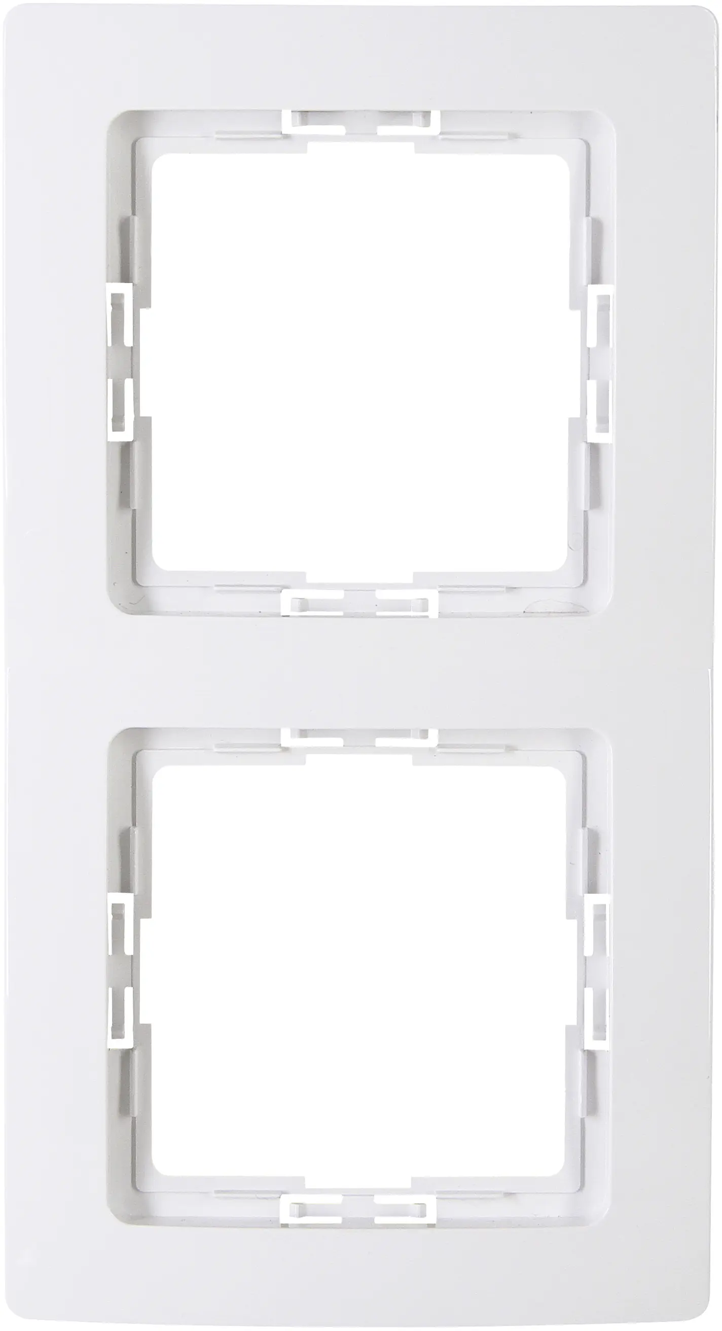 Kopp Abdeckrahmen 2-fach Paris arktisweiß, 308502066