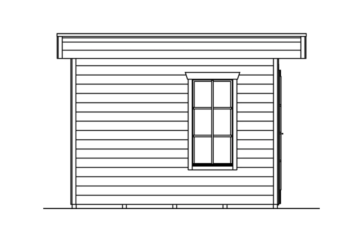4018211028139_7 SKAN HOLZ Gartenhaus Breda 380 x 300 cm schiefergrau mit Fußboden