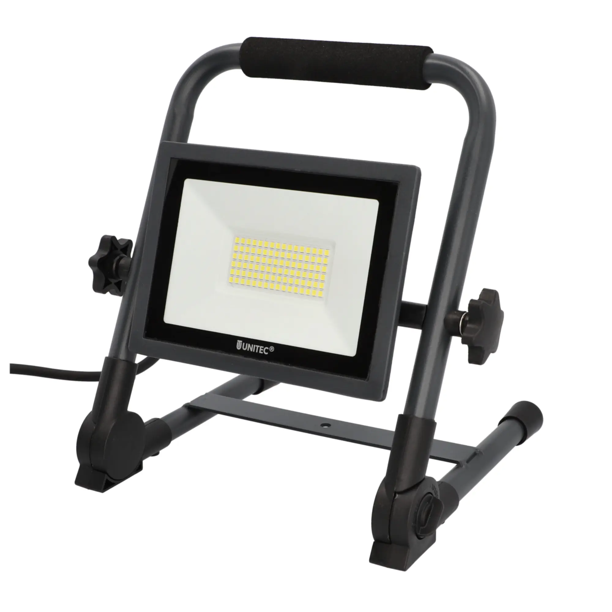UniTec LED Baustrahler anthrazit tragbar 35 W 4250 lm 