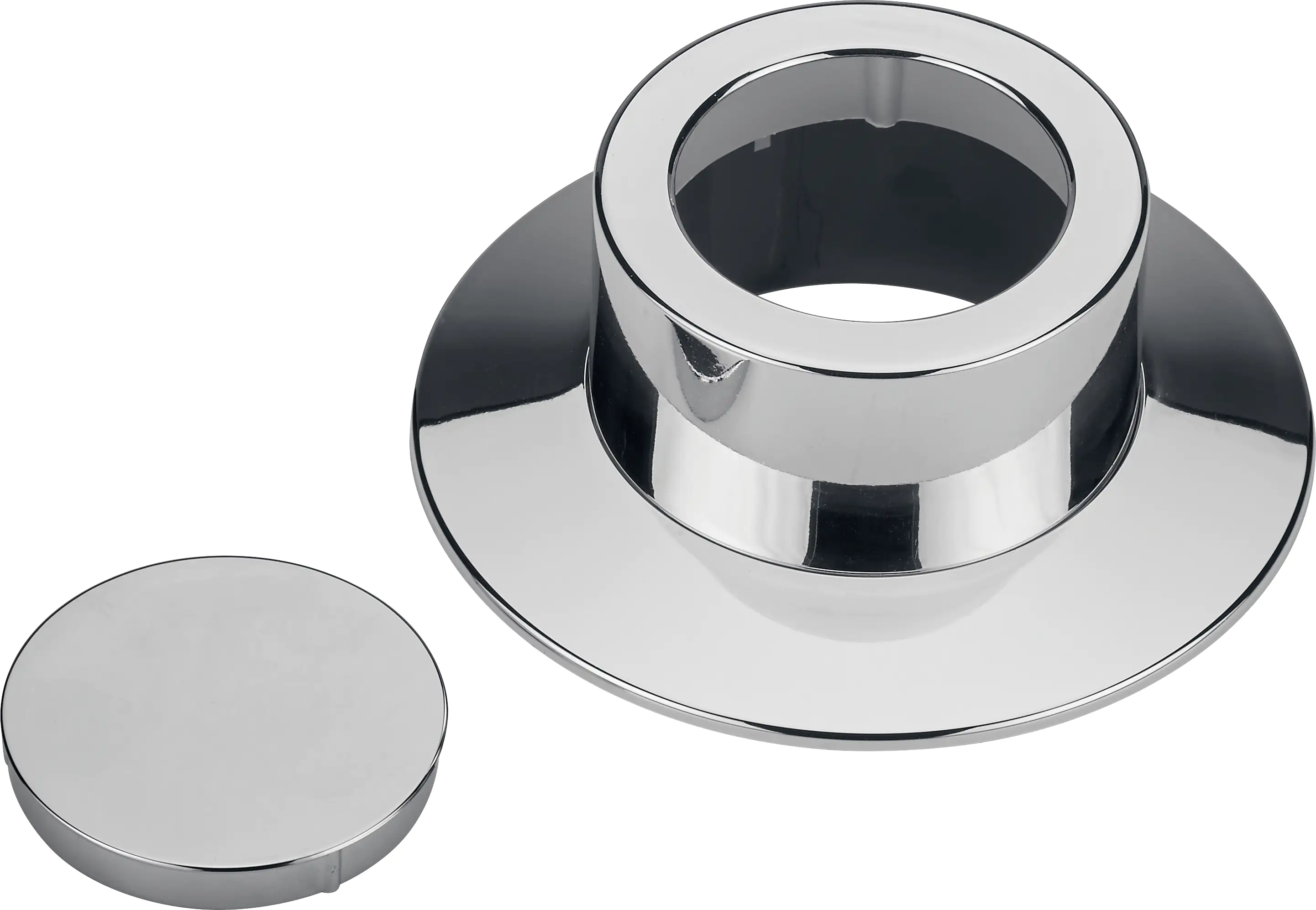 Rosette für Unterputzwasserzähler für gängigen UP-Messkapseln