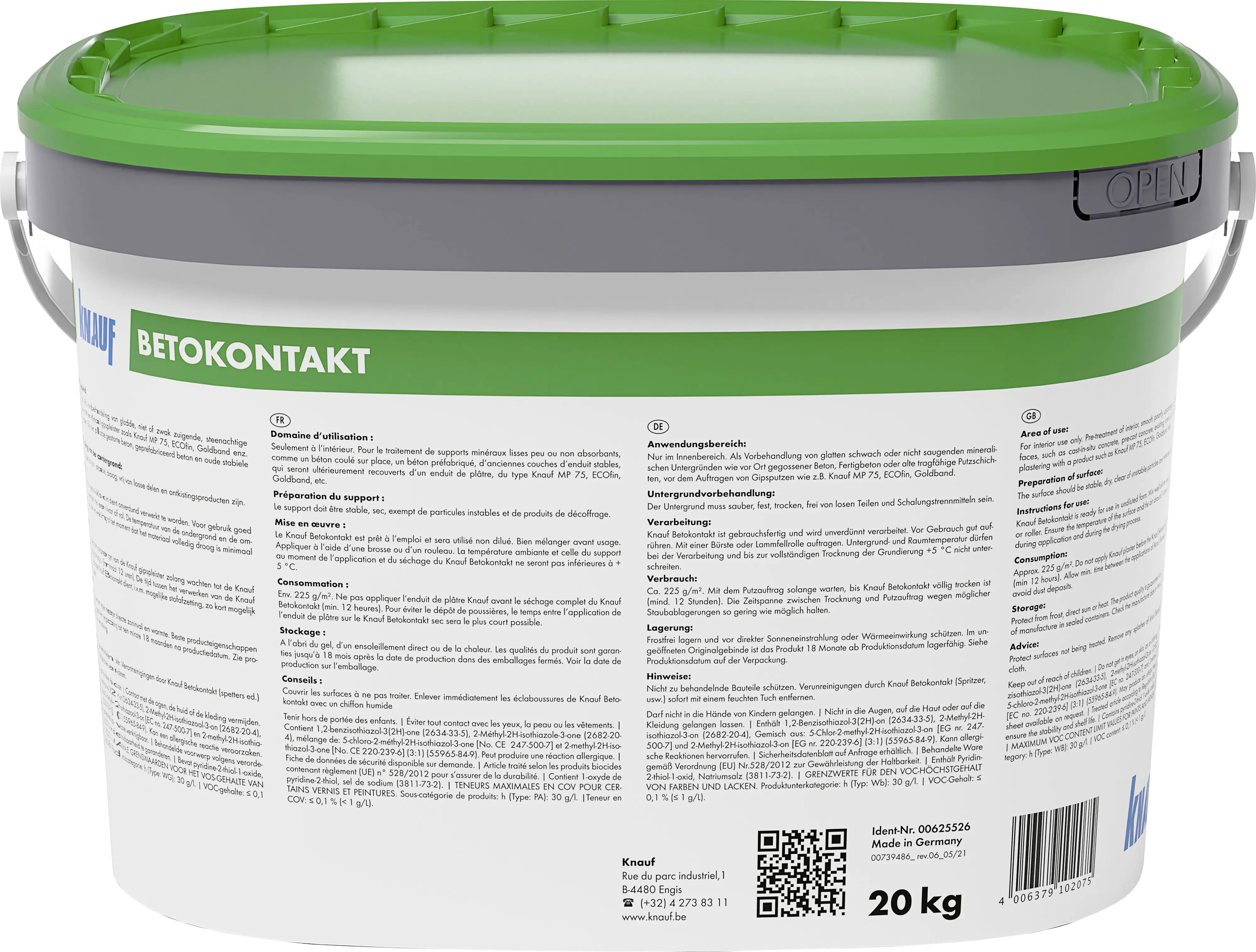 Knauf Betokontakt 20 kg Knauf Betokontakt 20 kg