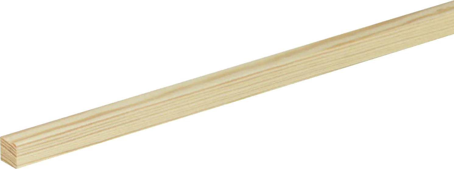 FN Neuhofer Flachleiste 100 cm 9 x 9 mm Fichte/Kiefer
